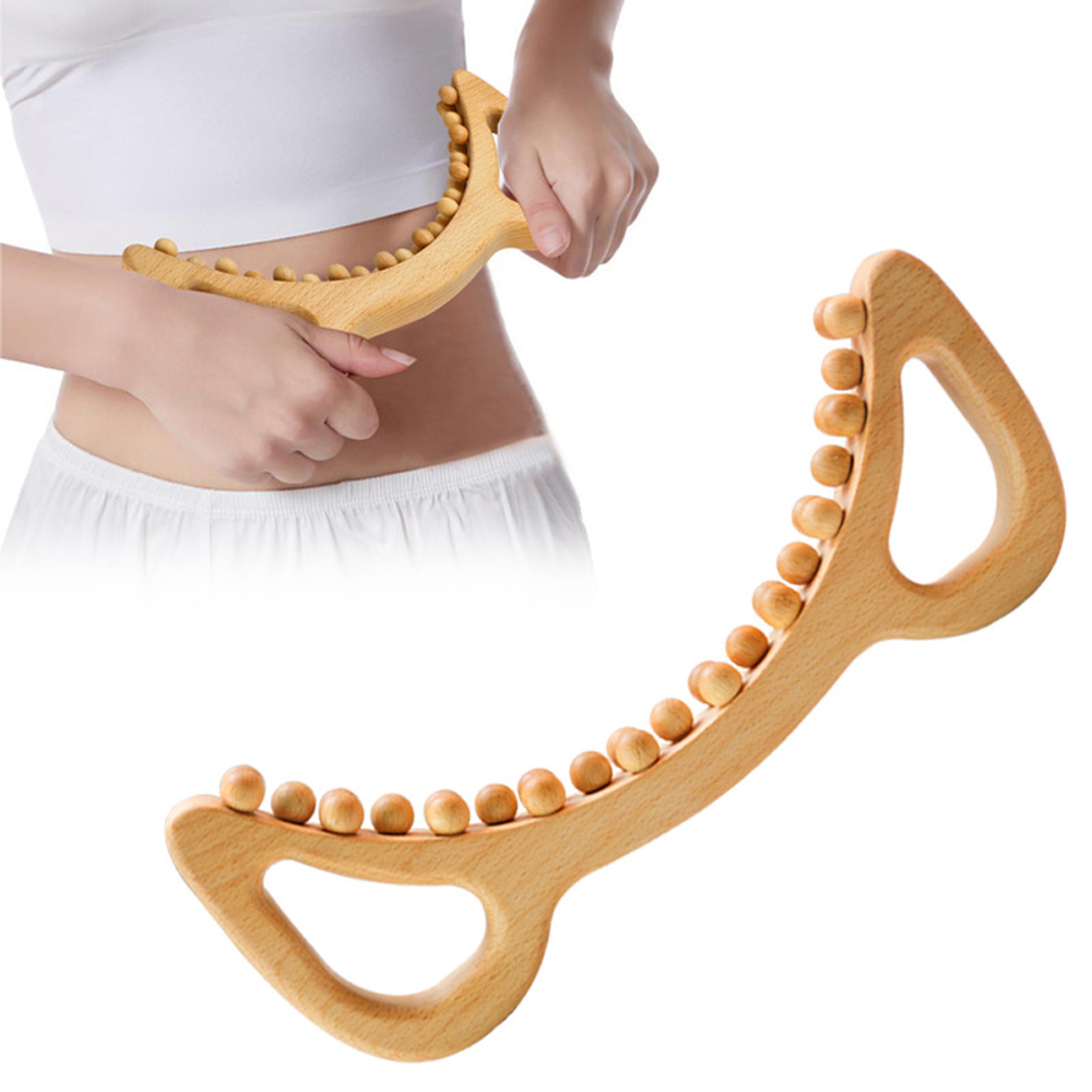 Cellulite Massager Body Slim Brush Wood Therapy Massage Tools Maderoterapia Kit Colombiana Anti Cel 0