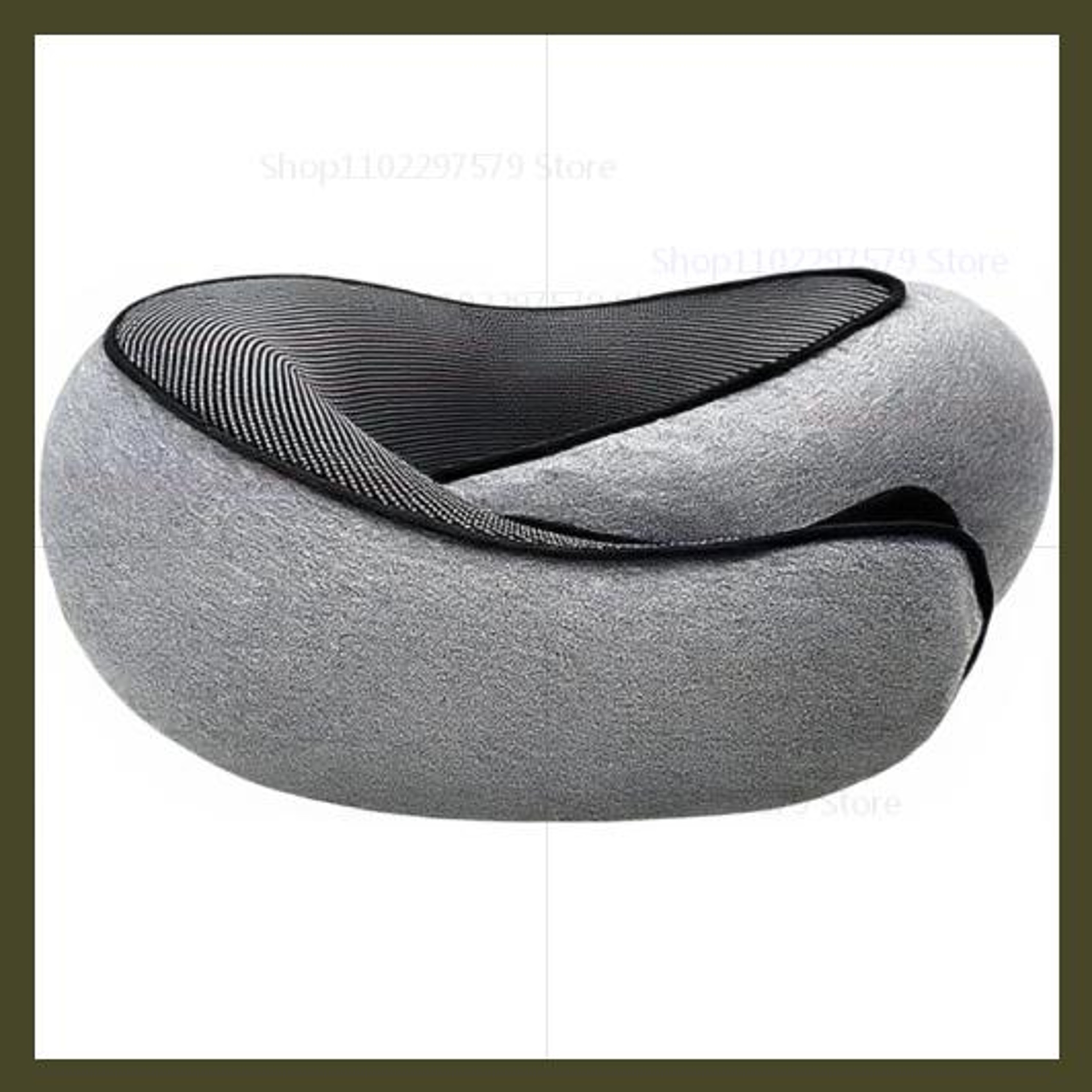 U Shaped Pillow Travel Neck Pillow Memory Foam Snail Pillow Soft Travel Neck Support Sleep Pillow F 6