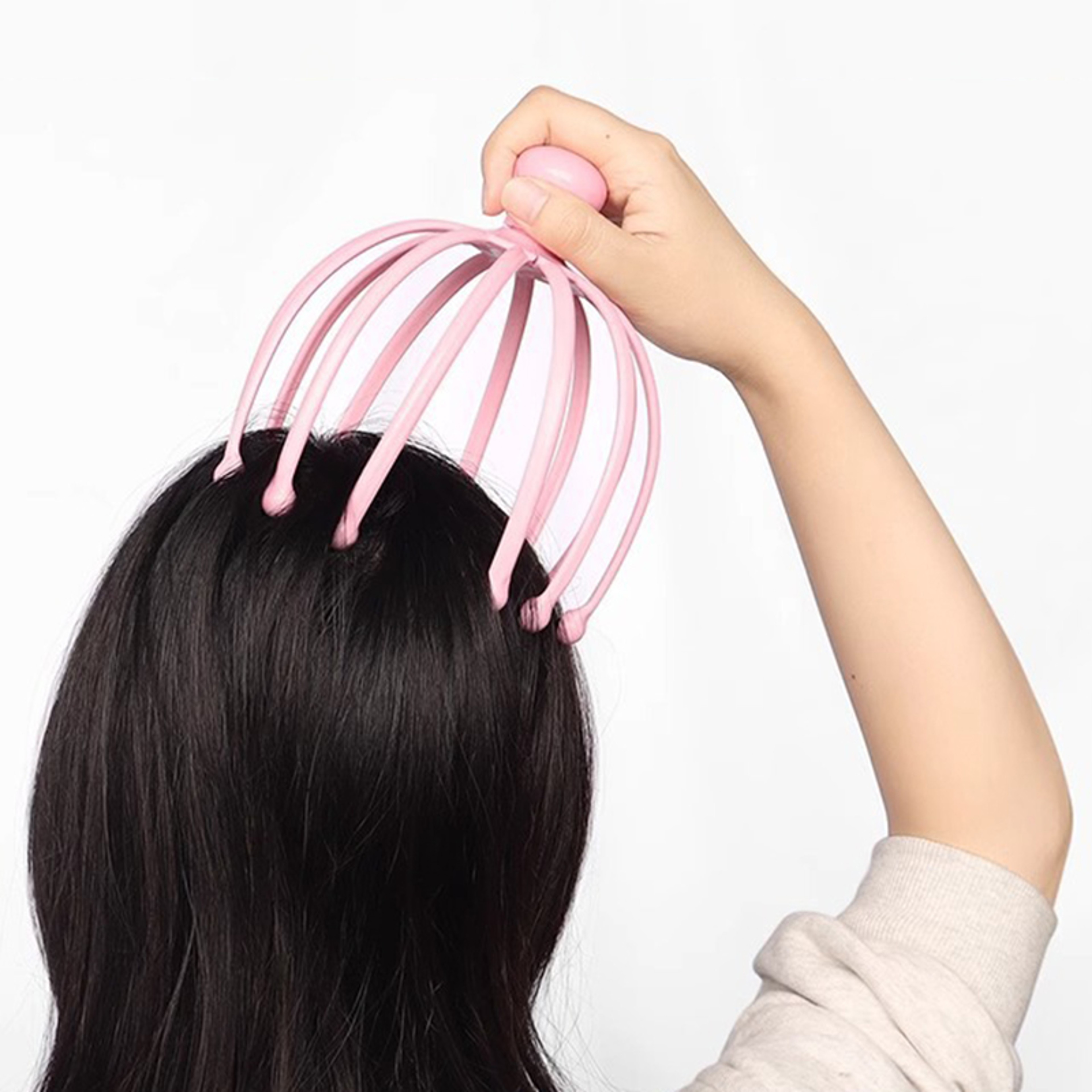 18 Finger Scalp Massager for Deep Relaxation Stress Relief and Hair Care – view 2