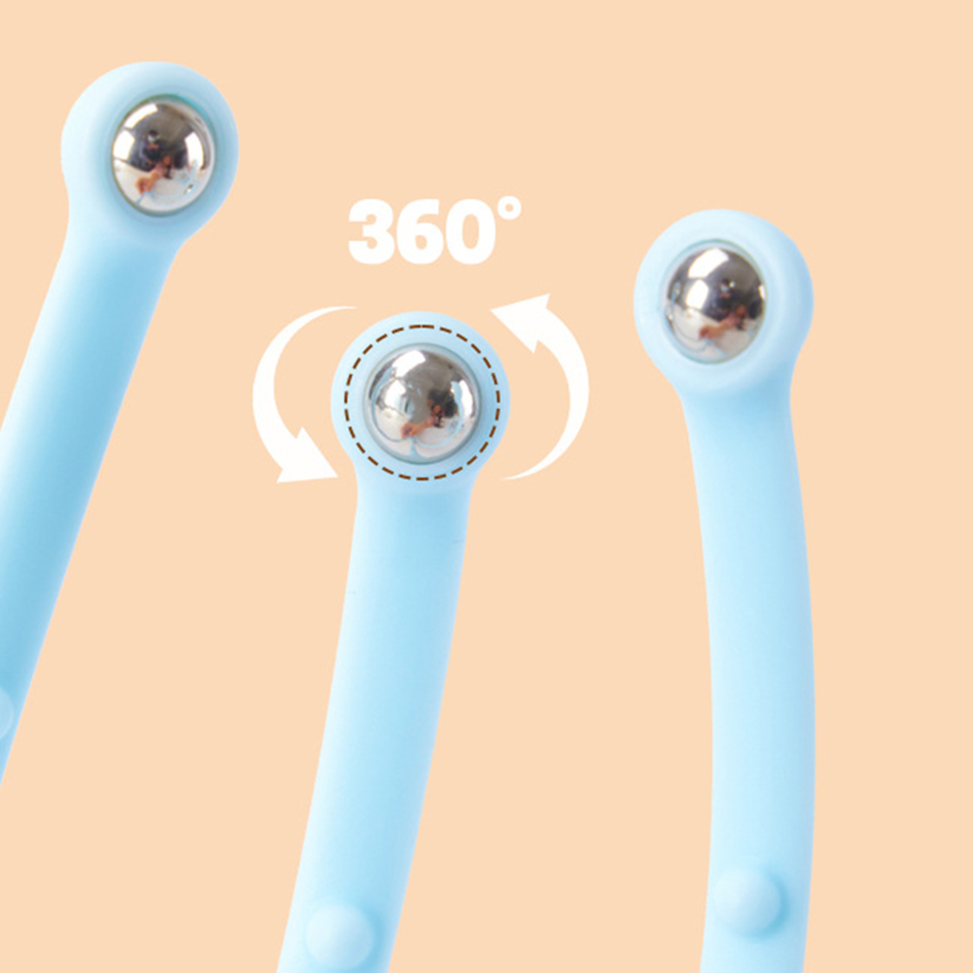 18 Finger Scalp Massager for Deep Relaxation Stress Relief and Hair Care – view 4