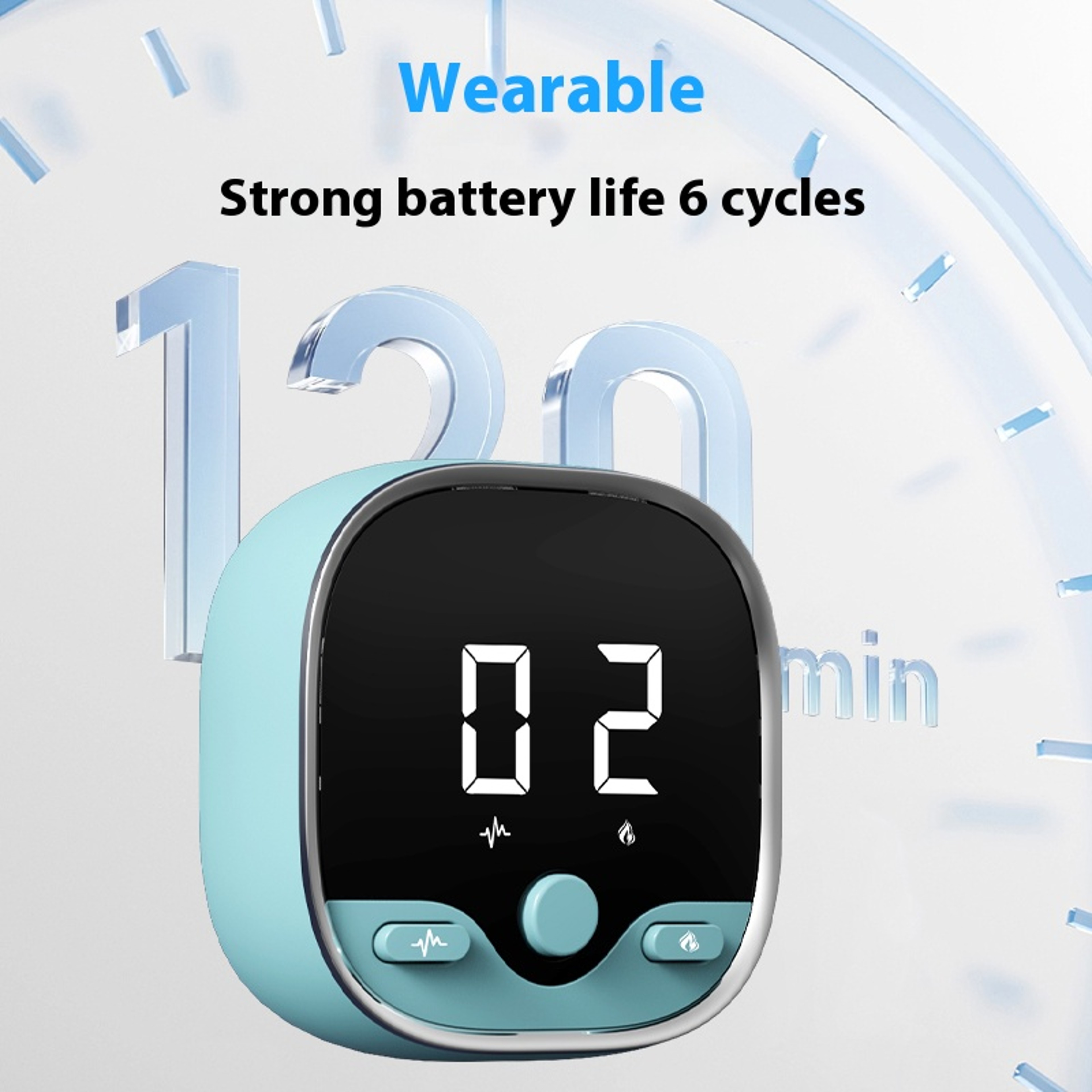 Electric Heating Wrist Massager 5 Levels Hot Compress 3 Levels Vibration Massage Wrist Guard Band Carpal Tunnel – view 4