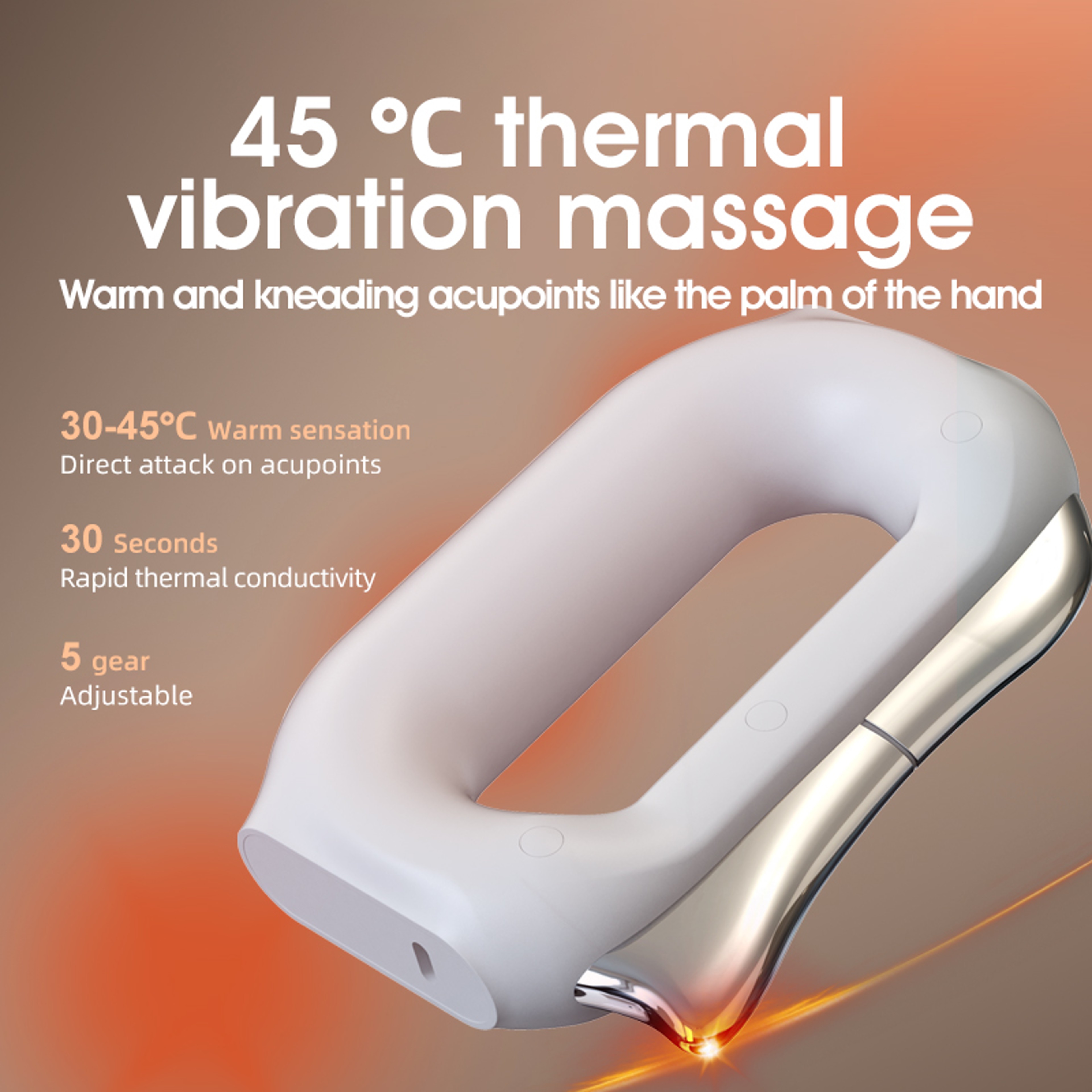 Electric Muscle Stimulation Massage, Electric Fascia Gun, Heating Muscle Relaxation, Scraping Fascia Knife Therapy – view 4