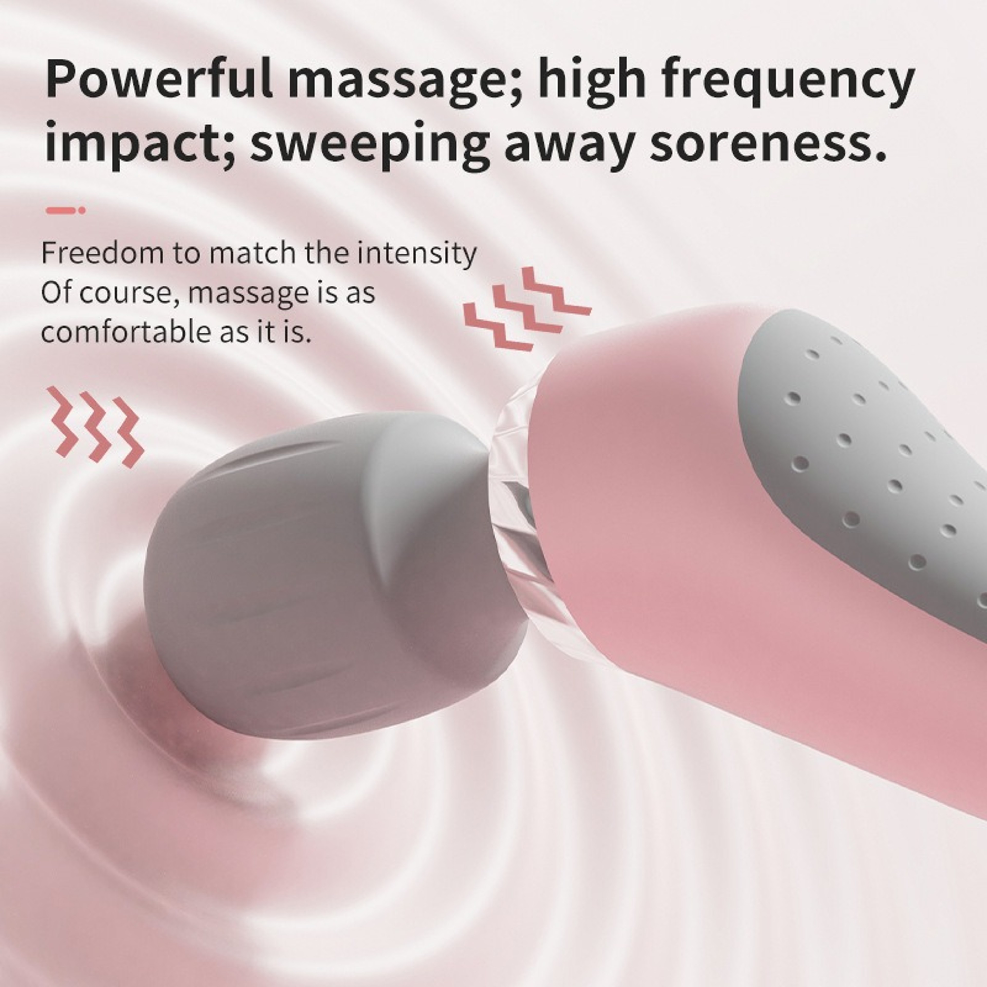 USB Rechargeable Portable Massage Gun 5 Speed Adjustable Fascia Gun Deep Tissue Full Body Muscle Ma 4