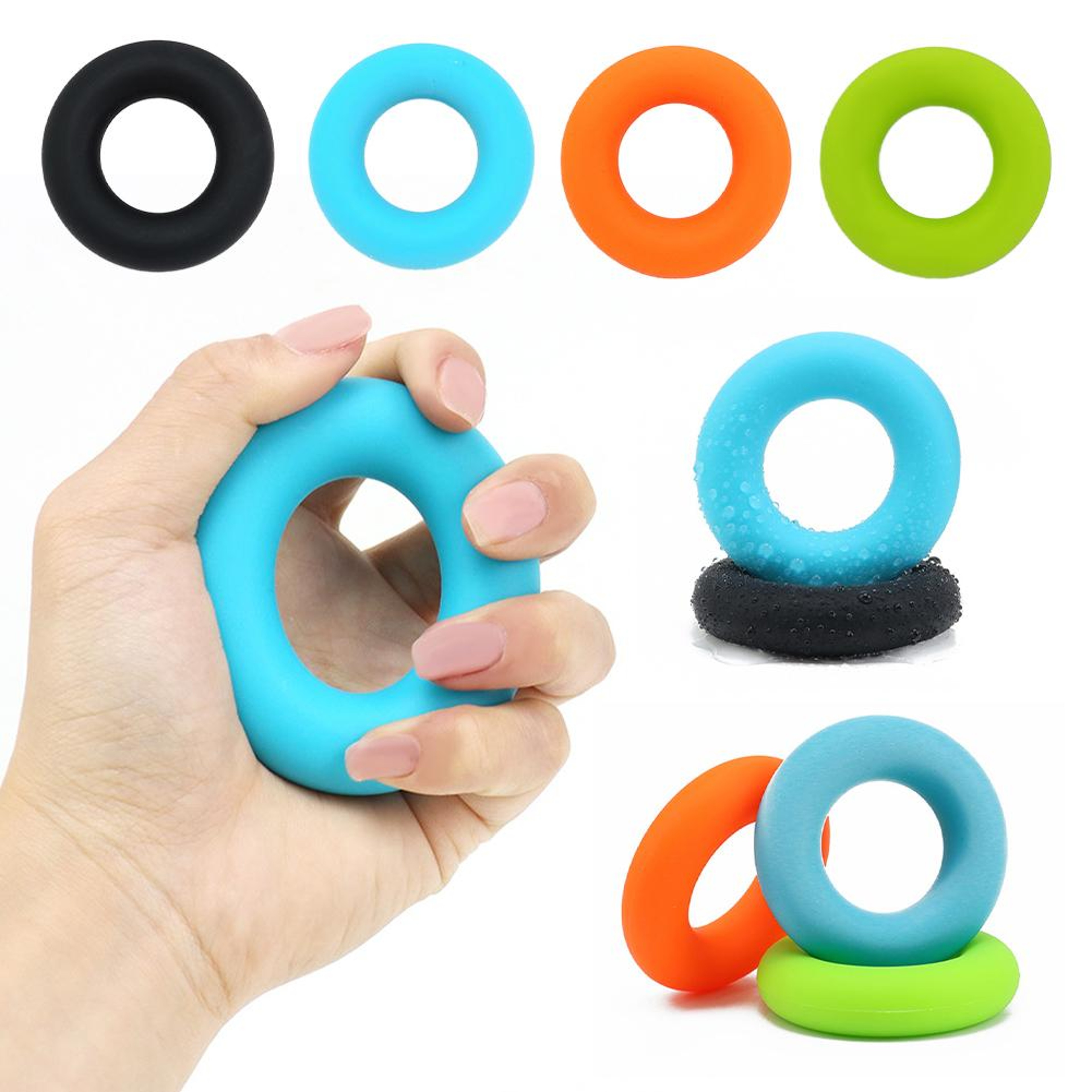 Grip Finger Strength Exercise Portable Hand Trainer Power Gym Gripping Gripper Carpal Expander Stre 1