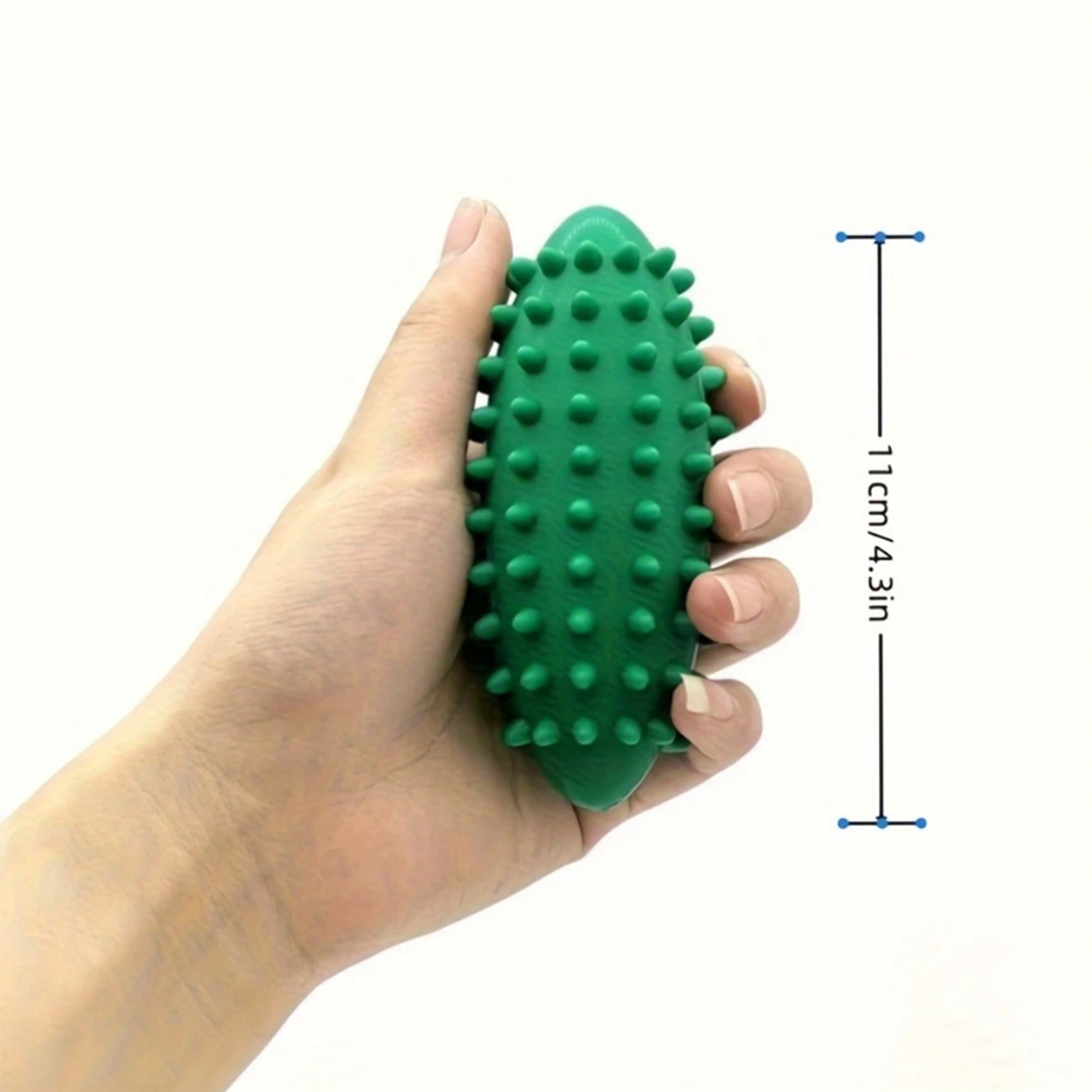 Spiky PVC Foot Massage Ball, Hedgehog Trigger Point Massager, Fascia Relax Ball for Plantar Fasciitis and Pain Relief – view 2