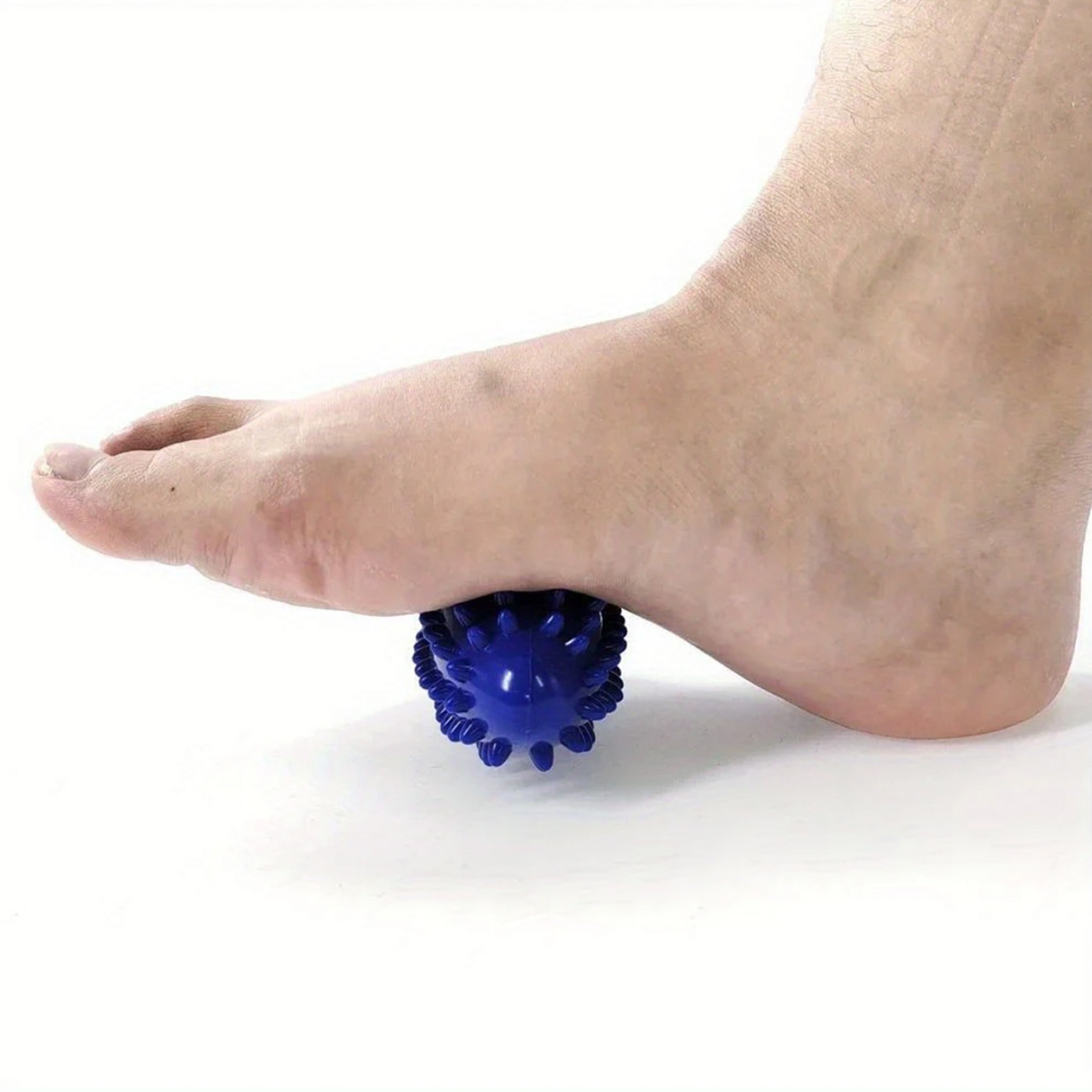 Spiky PVC Foot Massage Ball, Hedgehog Trigger Point Massager, Fascia Relax Ball for Plantar Fasciitis and Pain Relief – view 3
