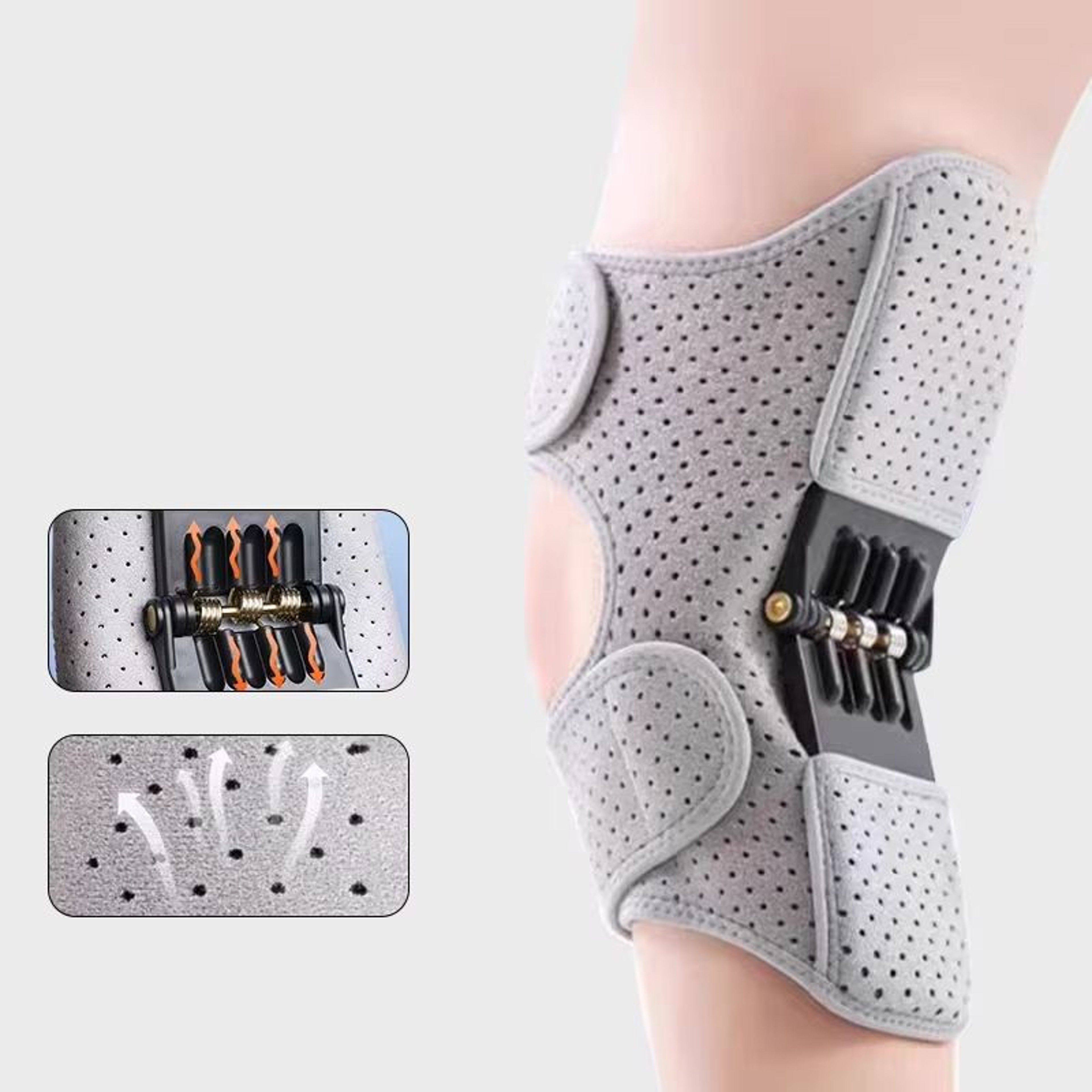 Meniscus Knee Patella Support Elder Walking Assistant Belt Mountain Climbing Joint Care Stabilizing 4