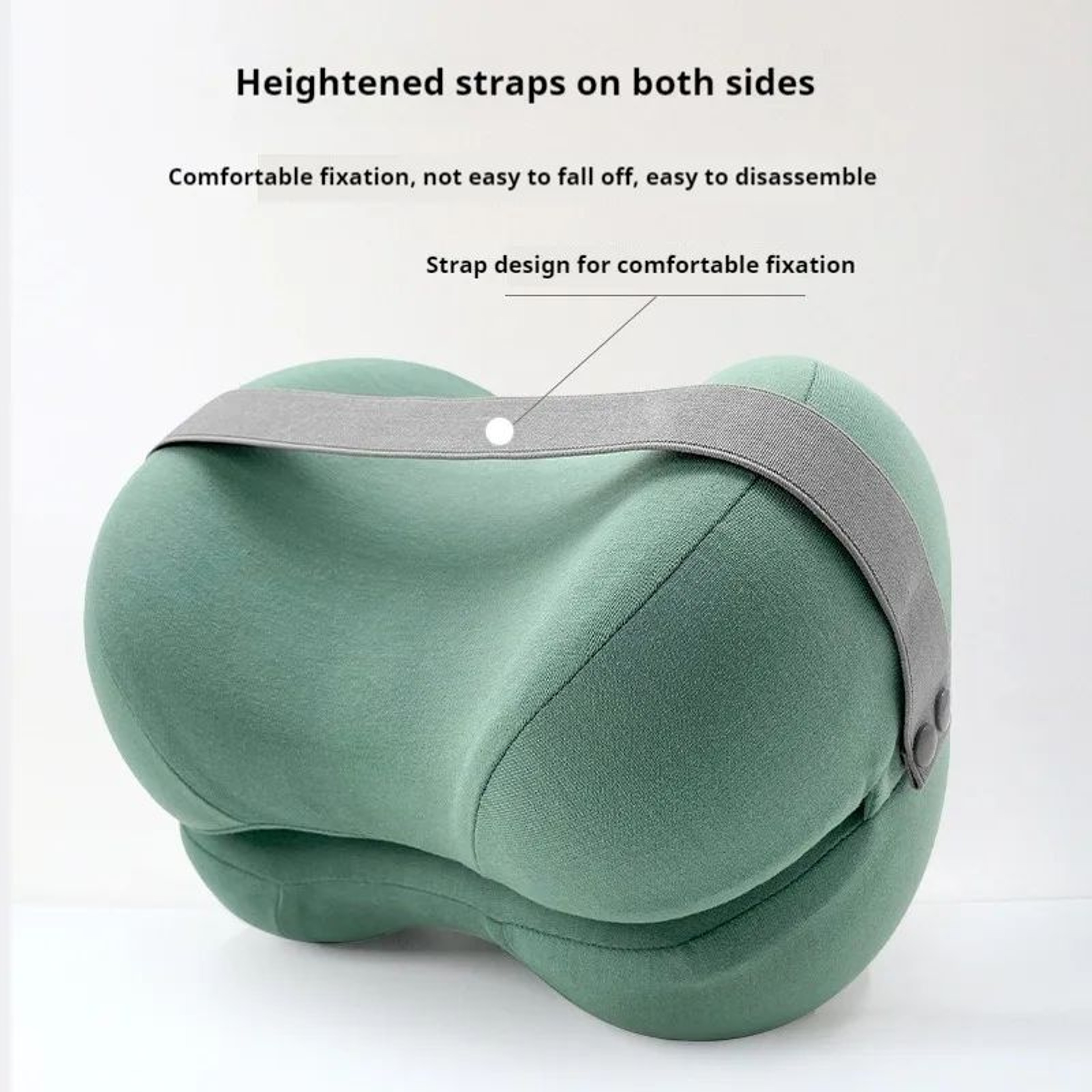 Cooling Memory Foam Leg Pillow For Sciatica Contoured Leg Knee Pillow For Sleeping Back Knee Pain S 2