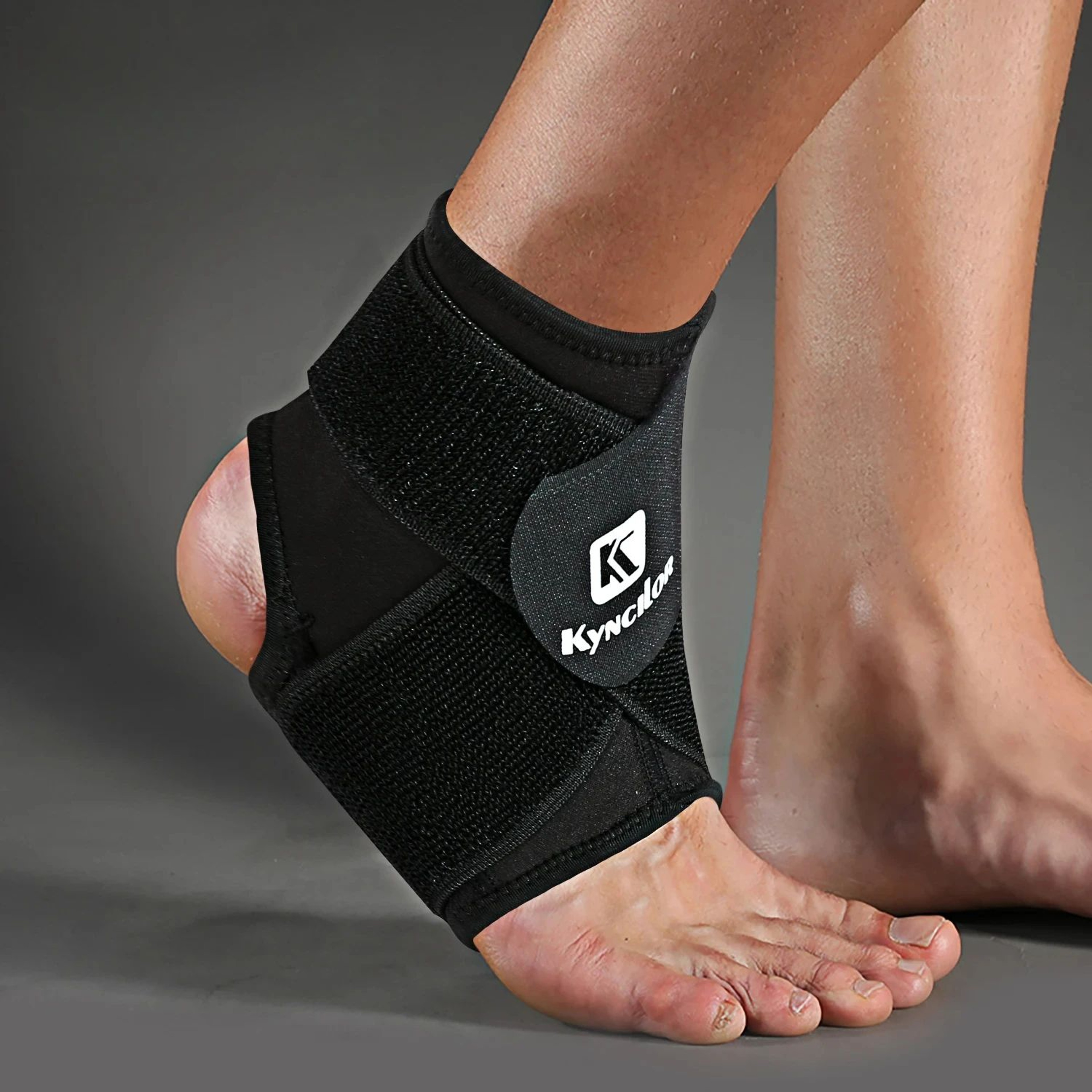 Strong Ankle Sports Protection Adjustable Compression Ankle Braces Support Stabilize Ligaments Ease 0