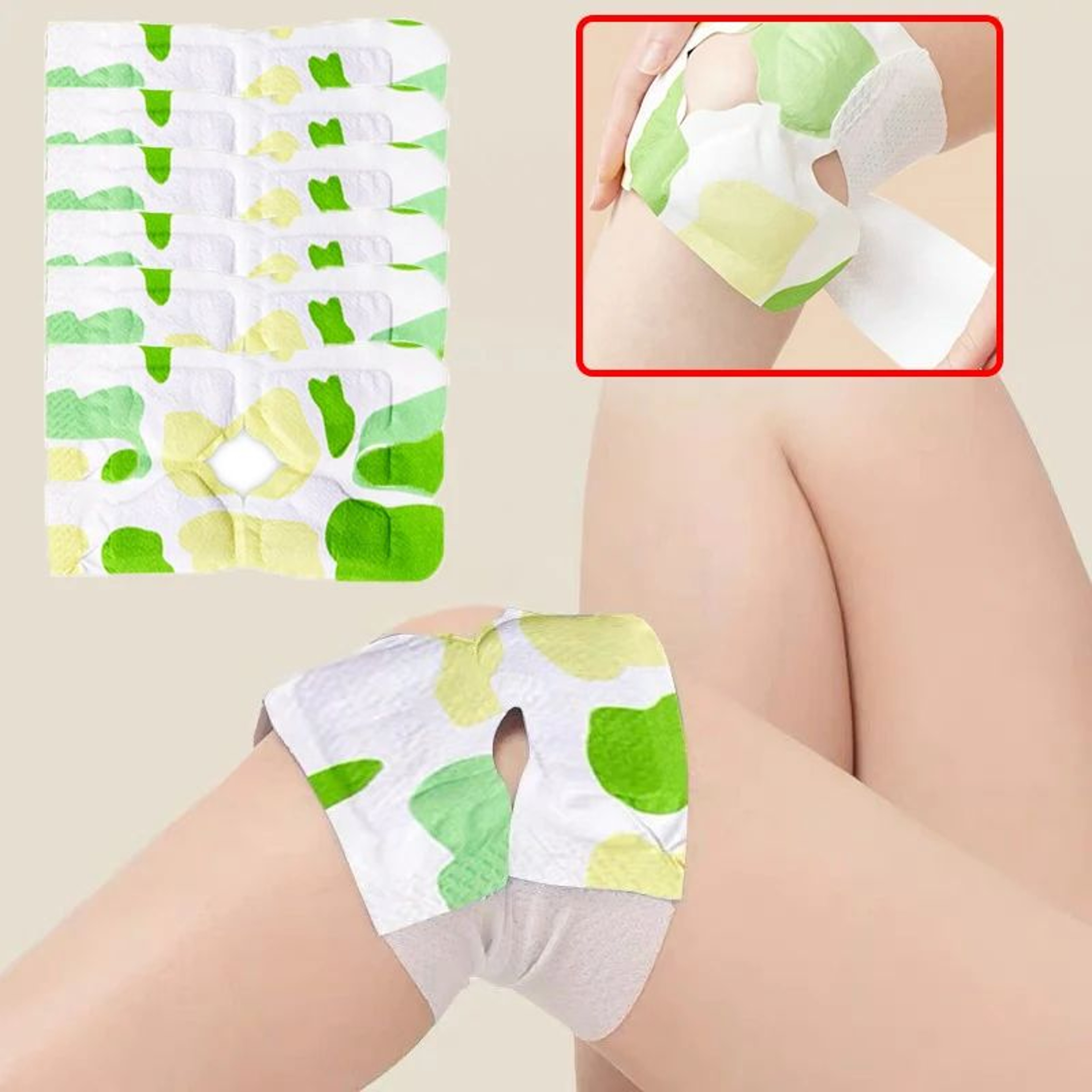 Warm Knee Brace Stickers Knee Self Heating Belts Cold Leg Knee Warmers Patches Rehabilitation Physi 1