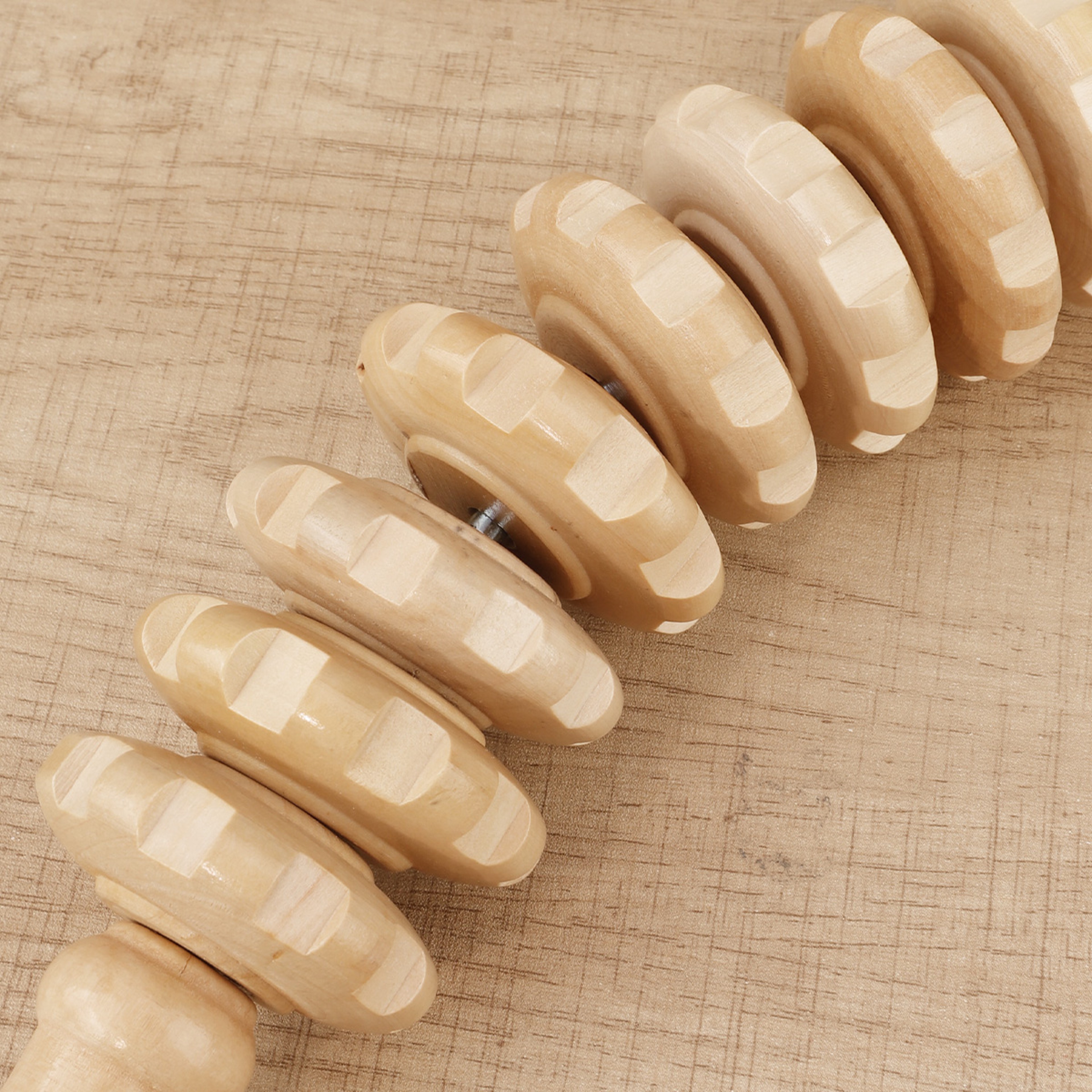 Trigger Point Wooden Therapy Massager Stick, Fascia Roller for Cellulite, Muscle Belly & Body Pain Relief – view 6