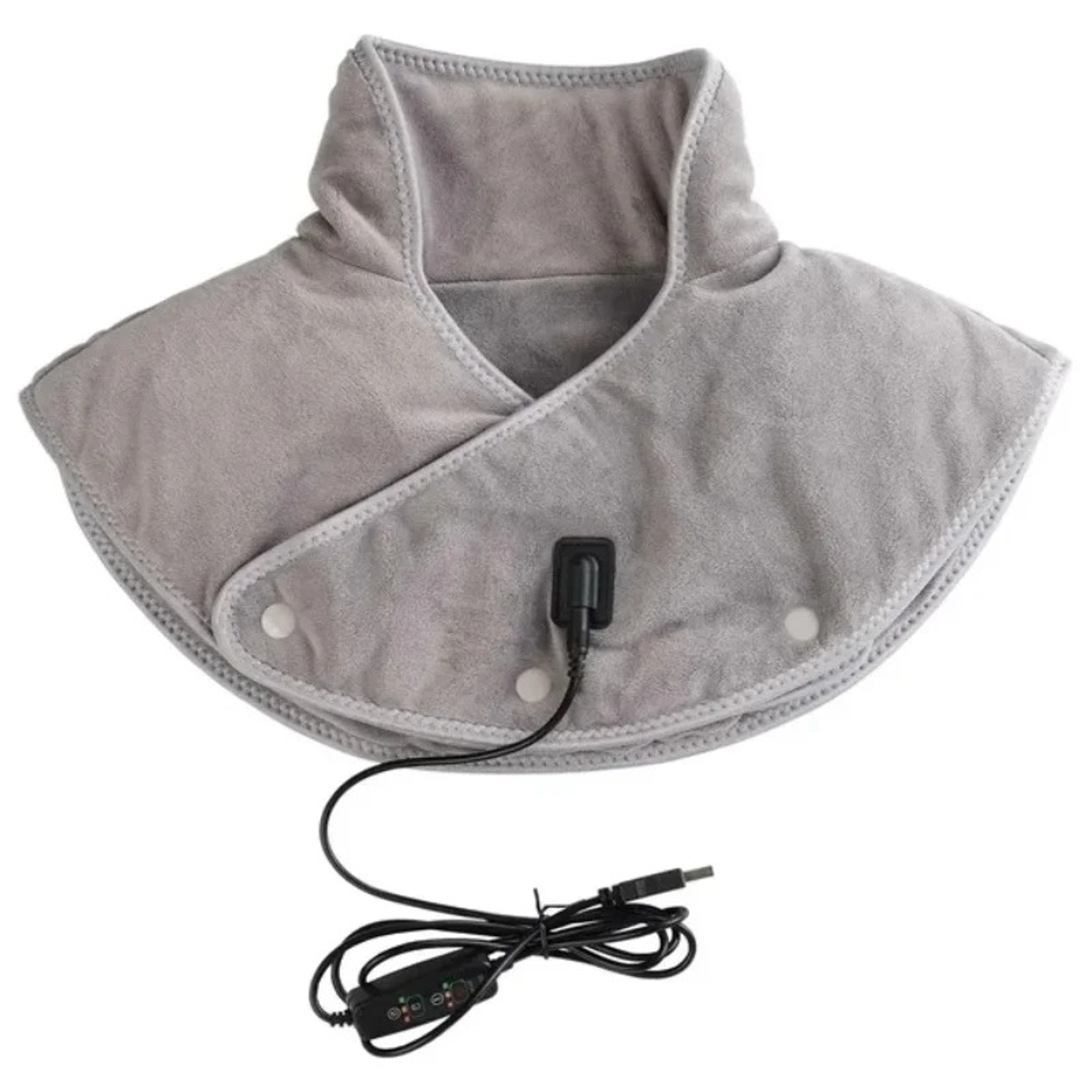 Three Gear Thermal Compress Massager, Electric Heating Shoulder Neck Pad, Cervical Wrap Vibration Shawl, Warm Back – view 7