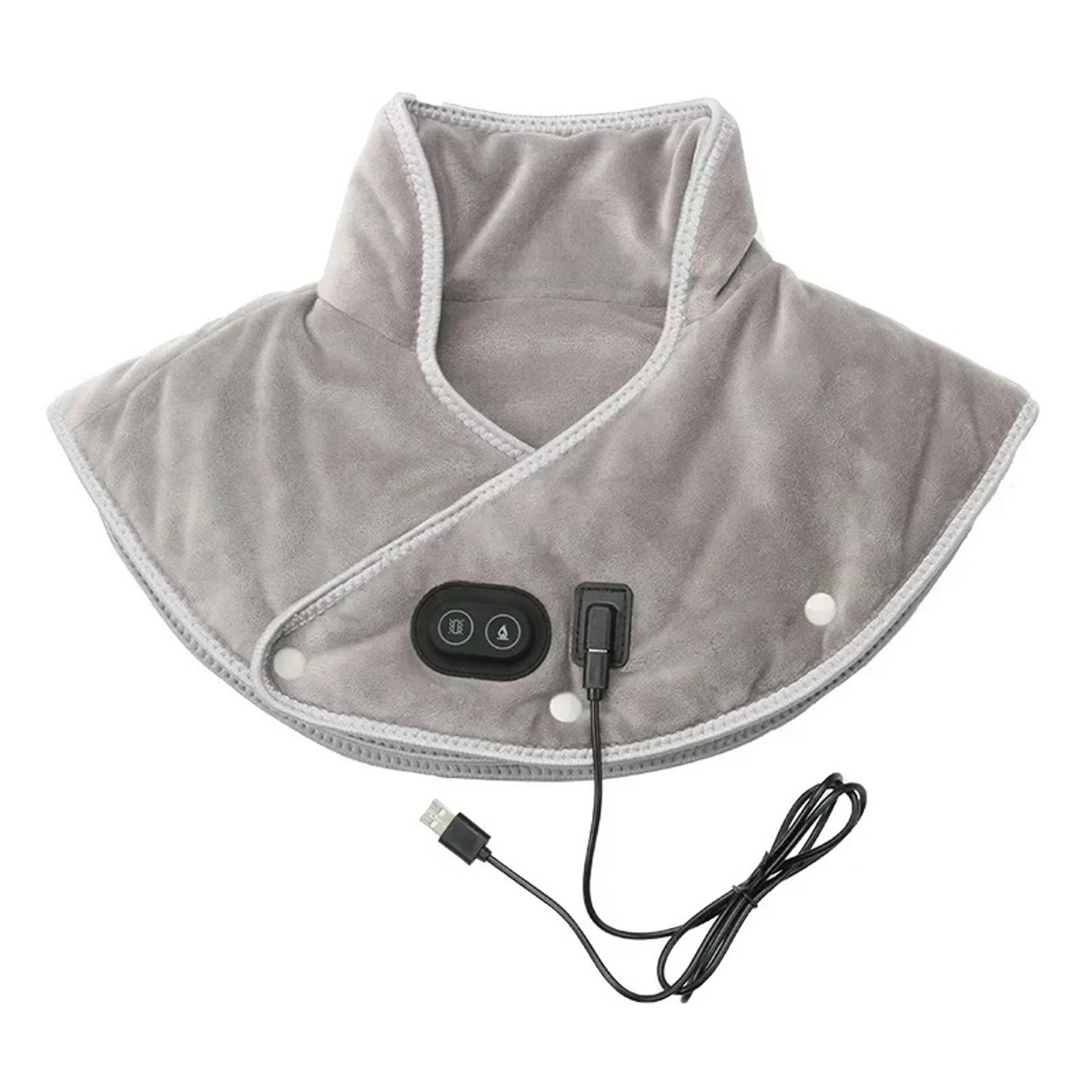 Three Gear Thermal Compress Massager, Electric Heating Shoulder Neck Pad, Cervical Wrap Vibration Shawl, Warm Back – view 8