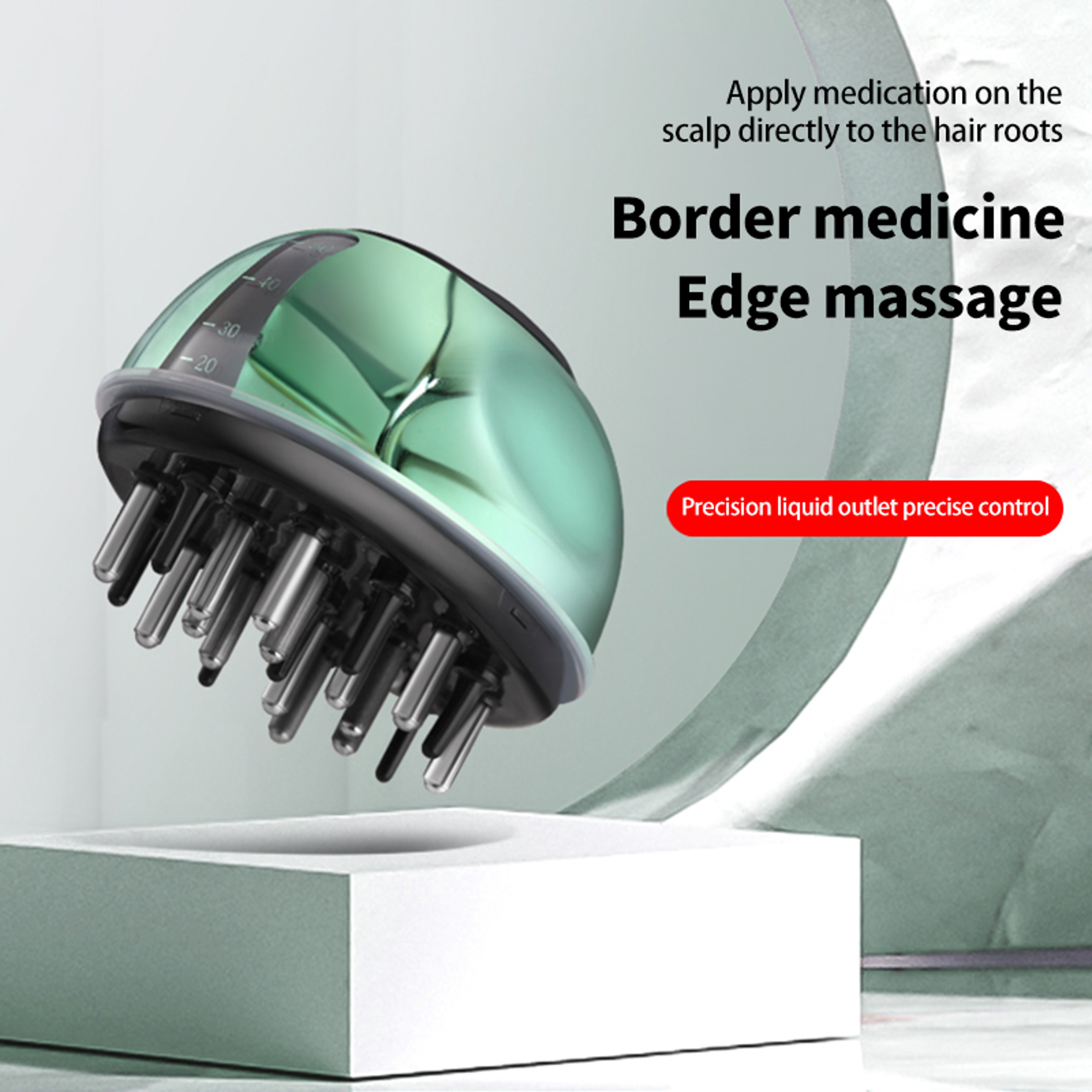 Hair Growth Serum Comb, Scalp Applicator, Hair Root Massage Medicine Comb, Essential Oil Nourish, Anti Hair Loss Care – view 4