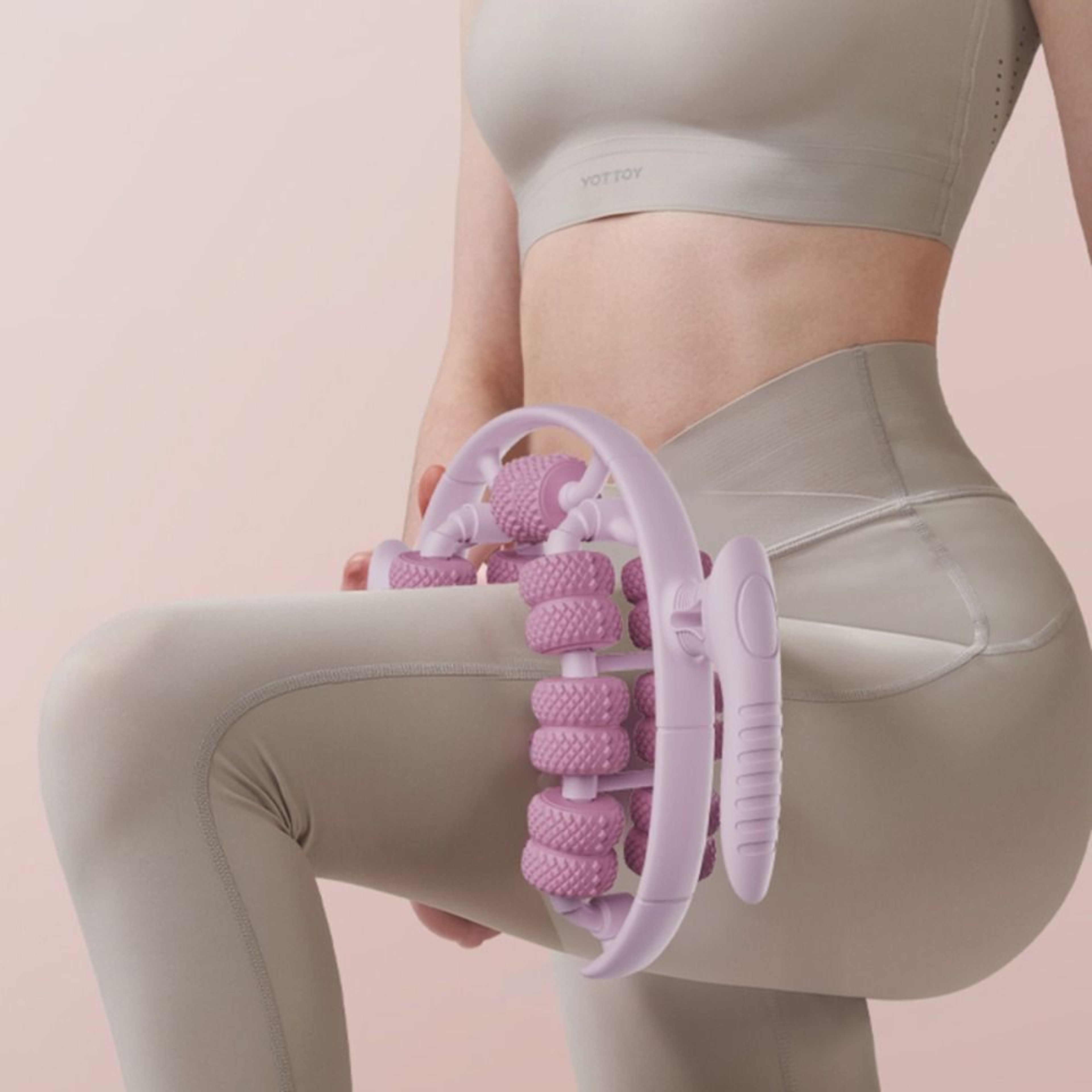 26 Wheel Body Massager, Relax Ring Clamp Leg Massager, Calf Muscle Relaxer, Fatigue Roller Massage, All-Round Massage – view 2