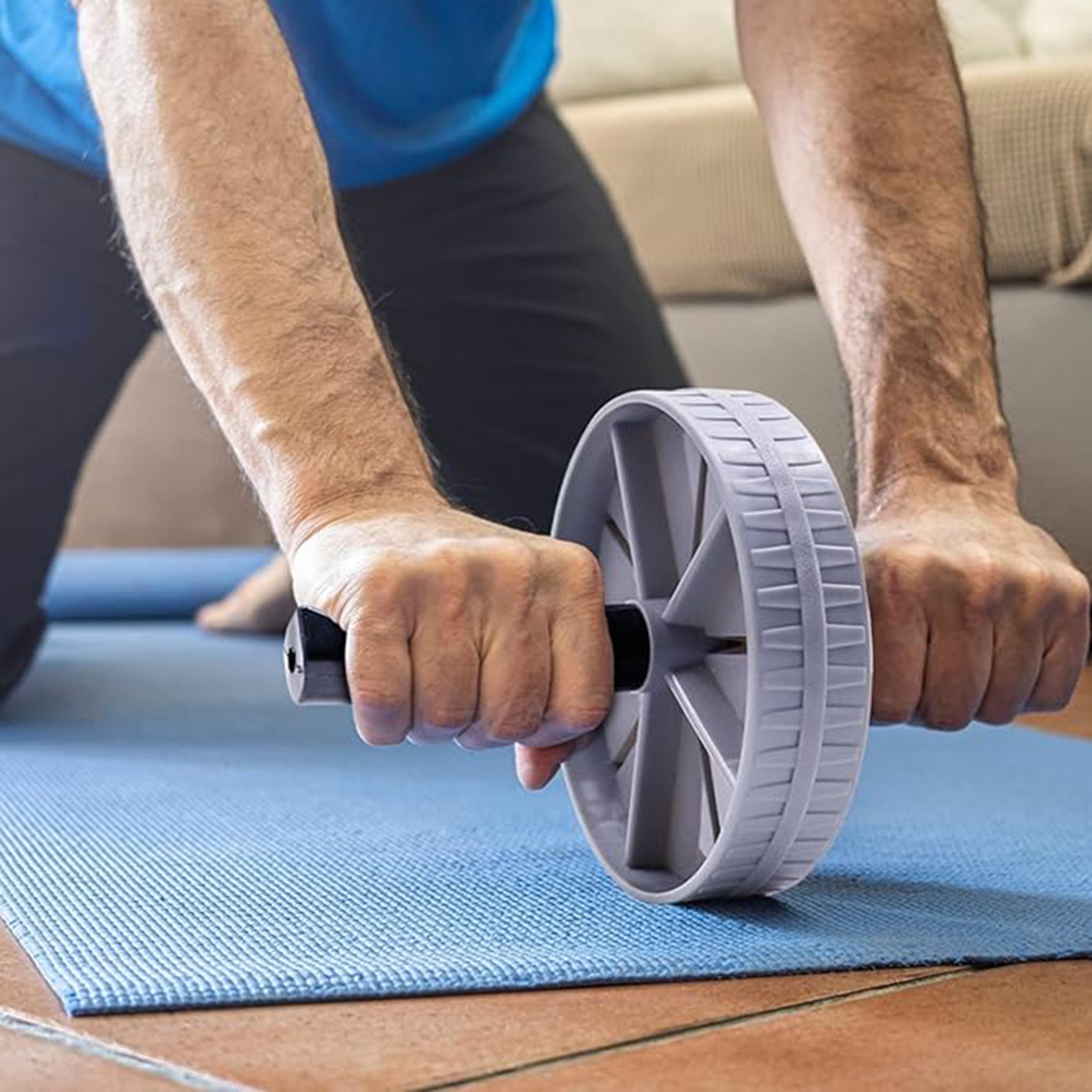Home fitness equipment, abdominal muscle roller, ABS, muscle training, weight loss, core strength, gym accessories – view 3