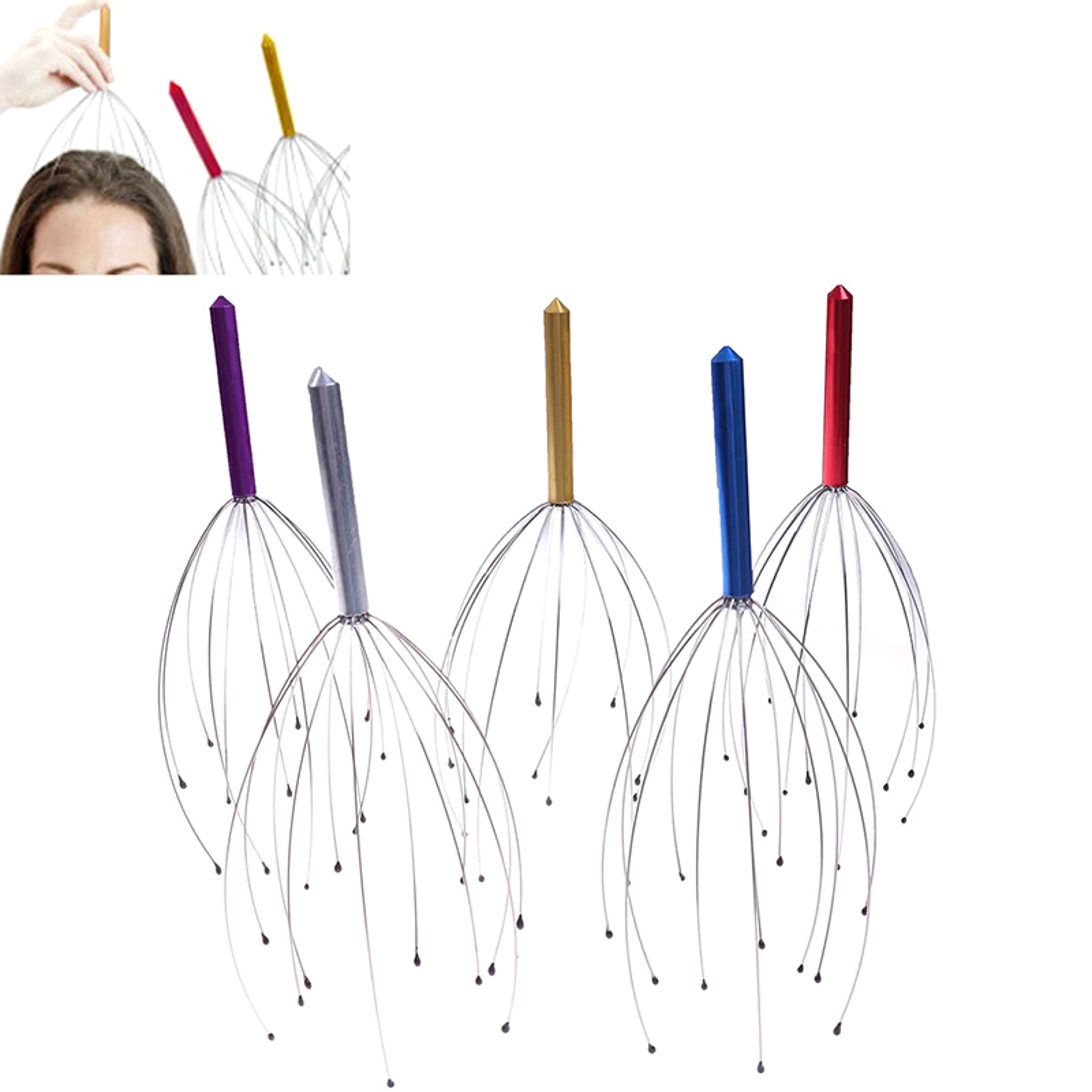 Octopus Head And Neck Massager, Scalp Massager, Neck Head Pressure Relaxer – view 2