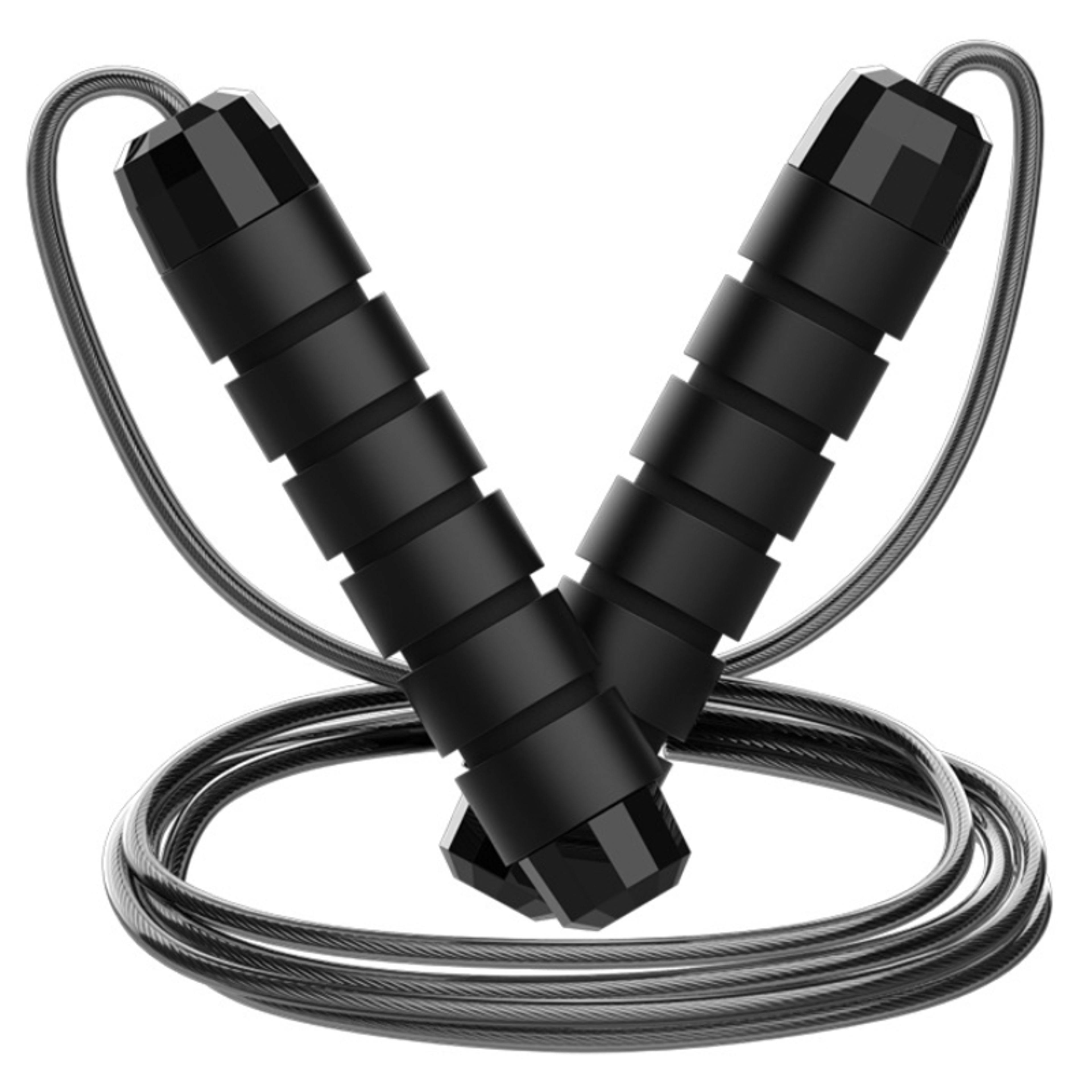 Skipping Exercise Jump Rope, Steel Wire, Adjustable Fitness Workout, Home Training, Tangle-Free Sport Equipment – view 9