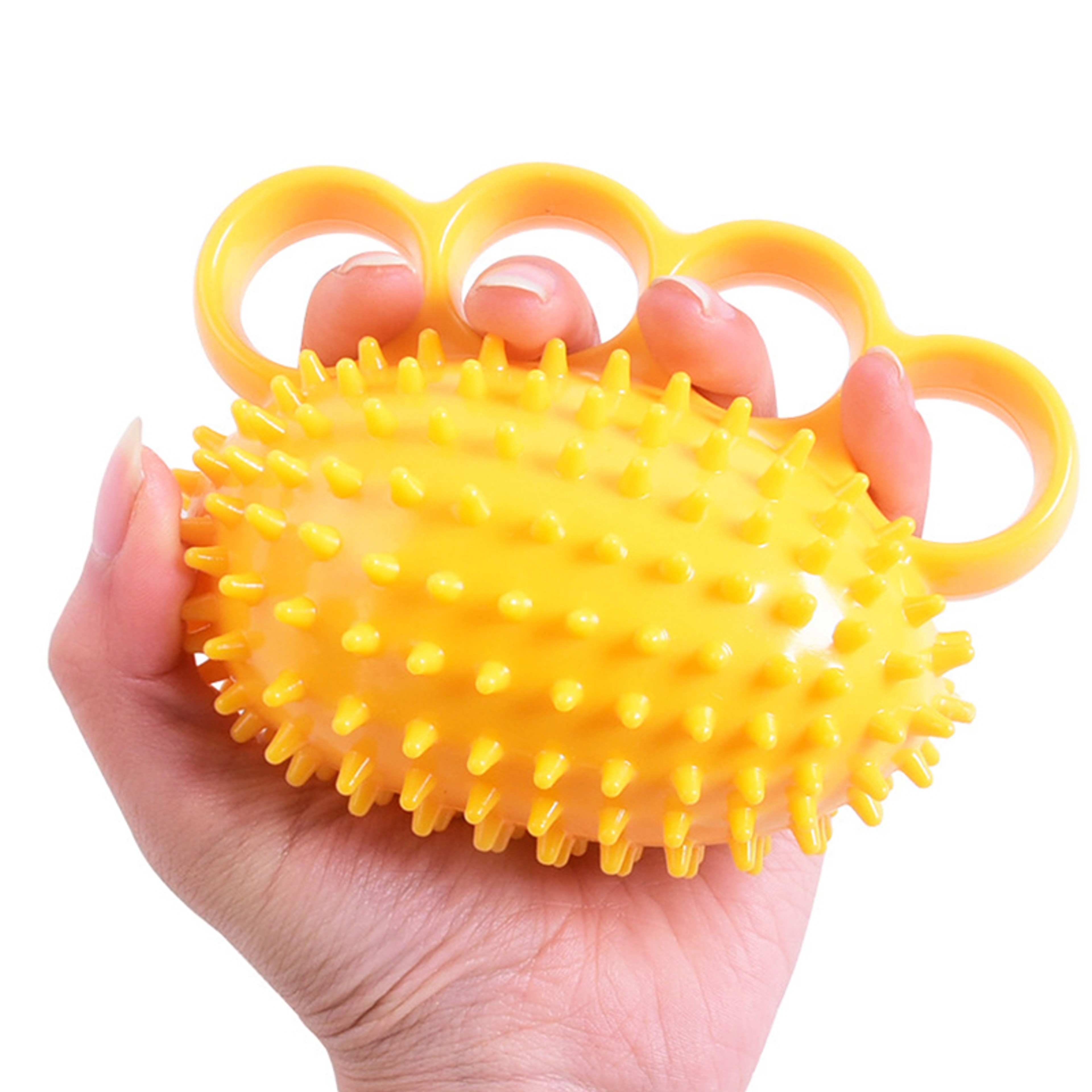 Four-fingered Hedgehog, Finger Grip Ball, Primary Grip Training Soft Ball, Massage Finger Ball, Hand Rehabilitation – view 8