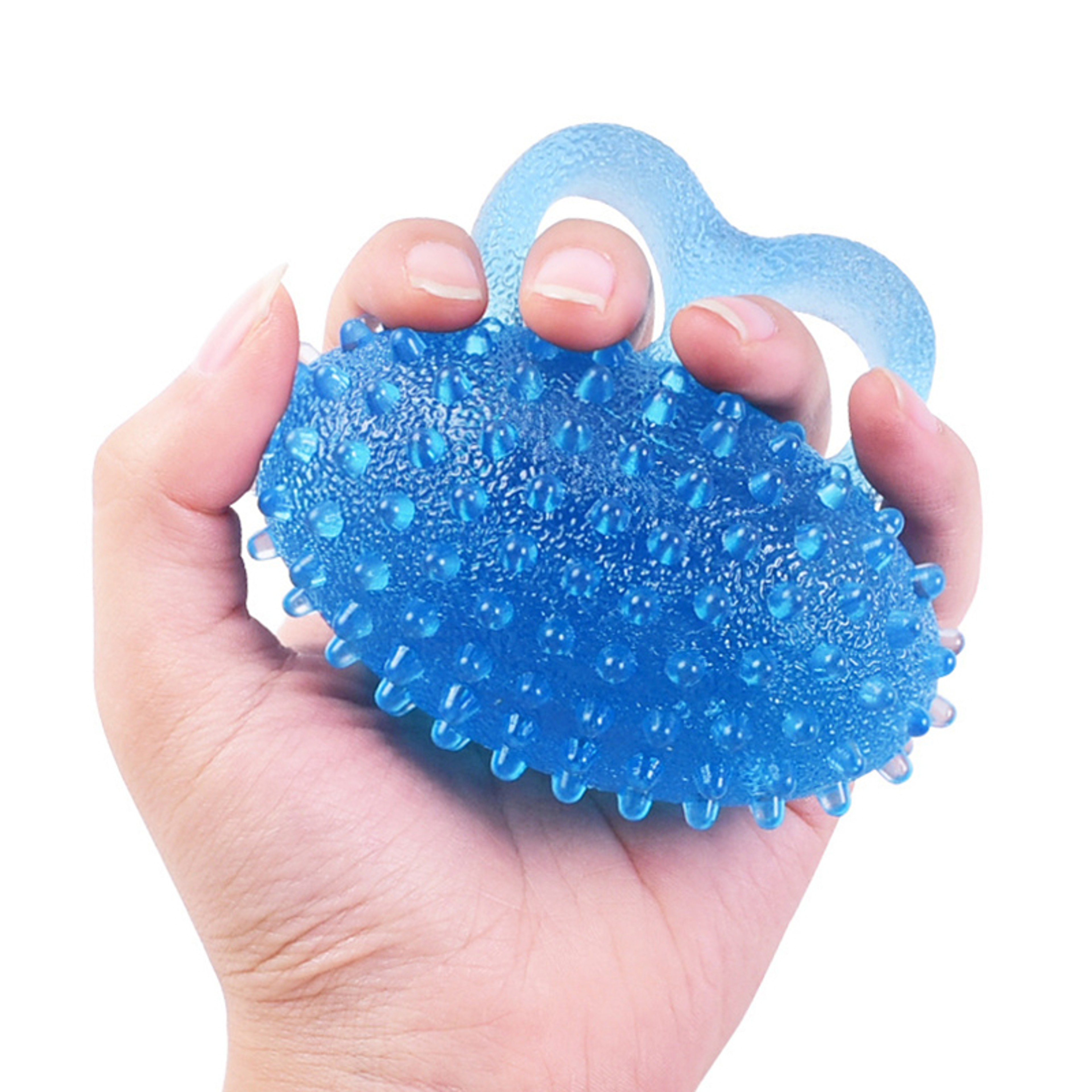 Four-fingered Hedgehog, Finger Grip Ball, Primary Grip Training Soft Ball, Massage Finger Ball, Hand Rehabilitation – view 9