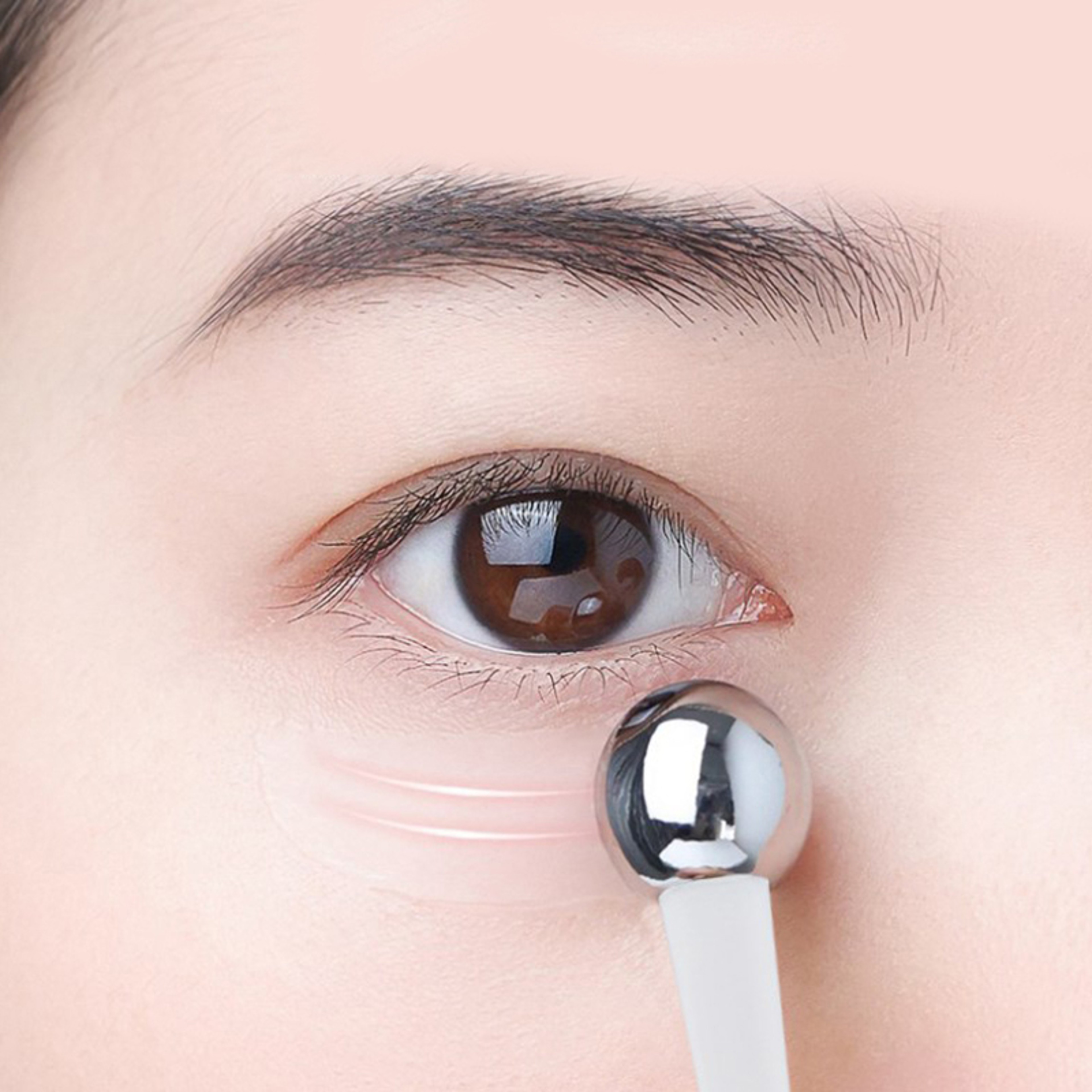 Dual Action Eye Cream Applicator and Facial Massage Tool for Cooling Skincare Care – view 1