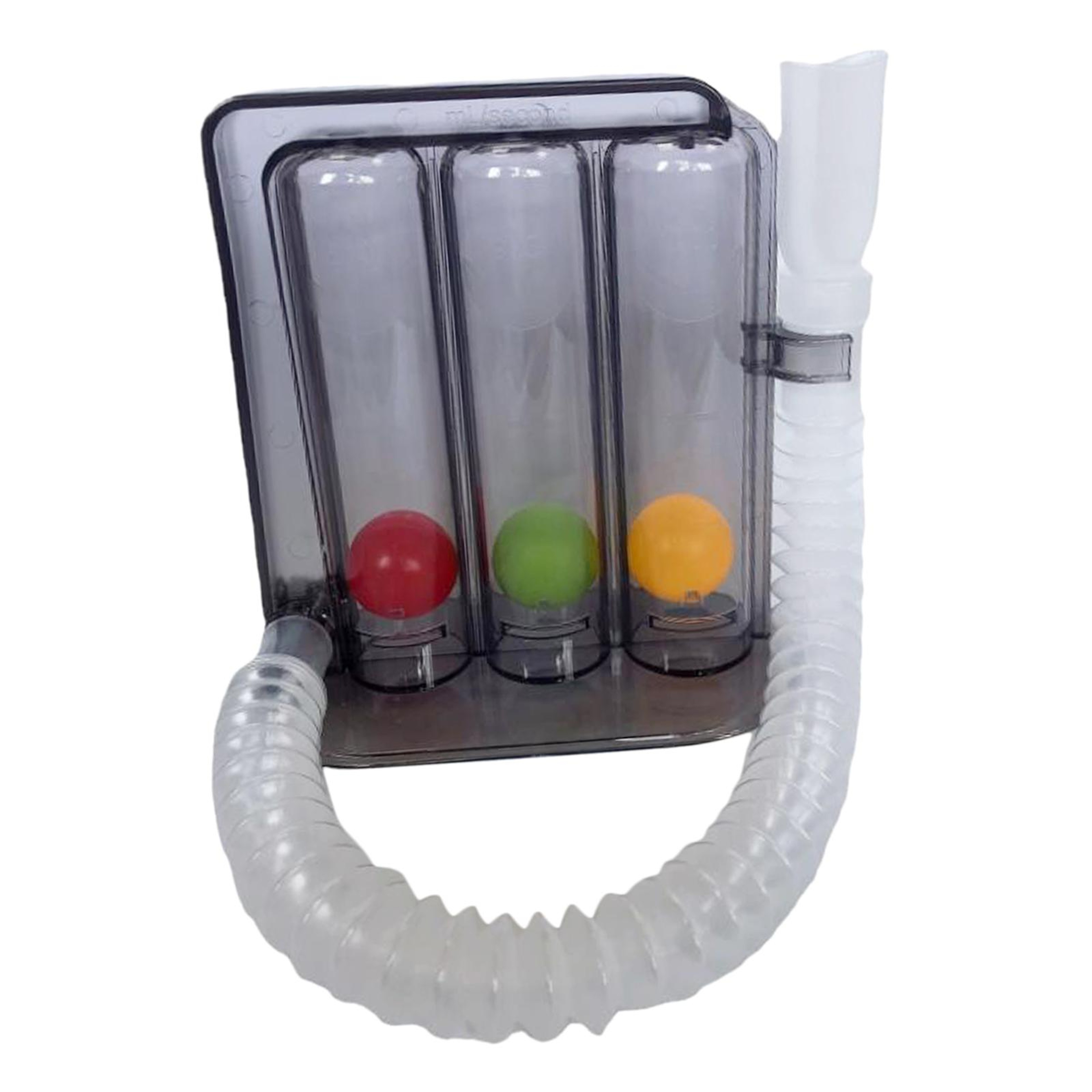 Inspiratory Spirometry Trainer Breath Measure Tool, Professional Breathing Lung Exerciser Respiratory, 3 Ball System – view 1