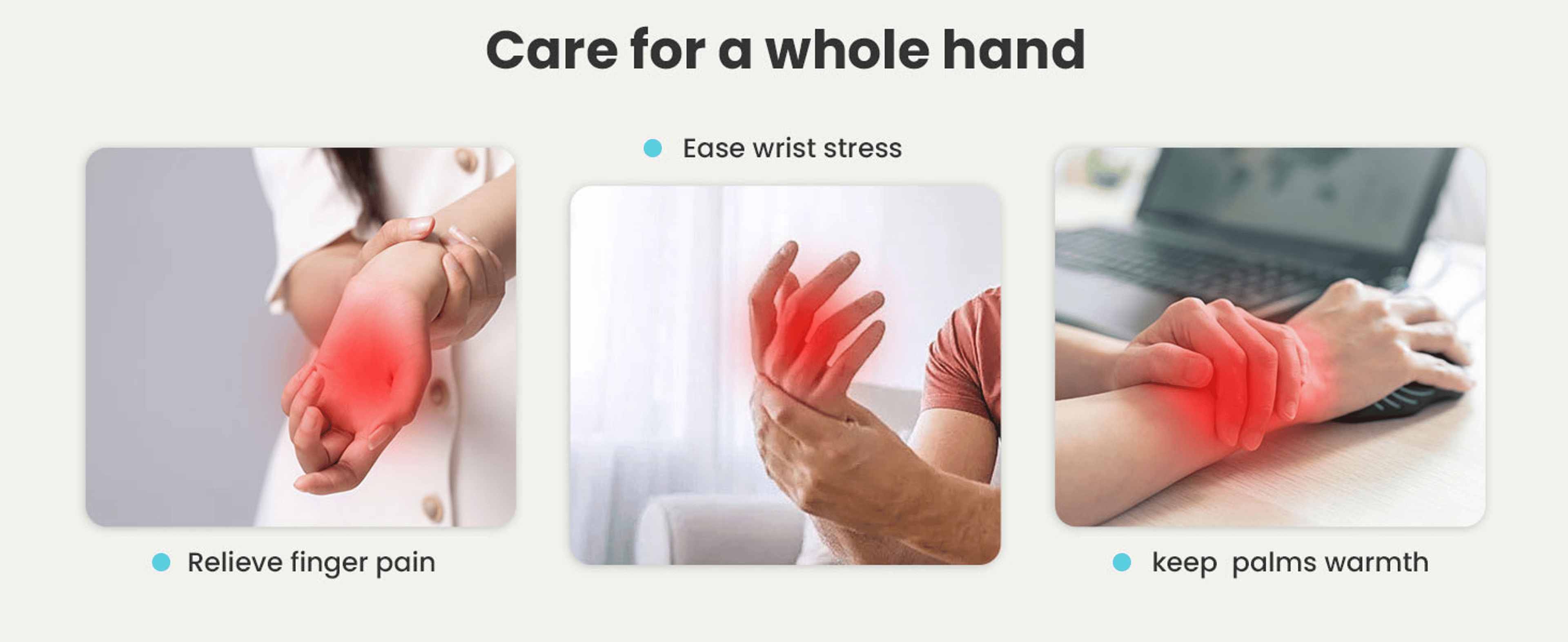 Carpal Tunnel Wrist Finger Massager, Electric Hand Massager, Airbag Compress, Portable Vibrating Kneading Gloves – view 10