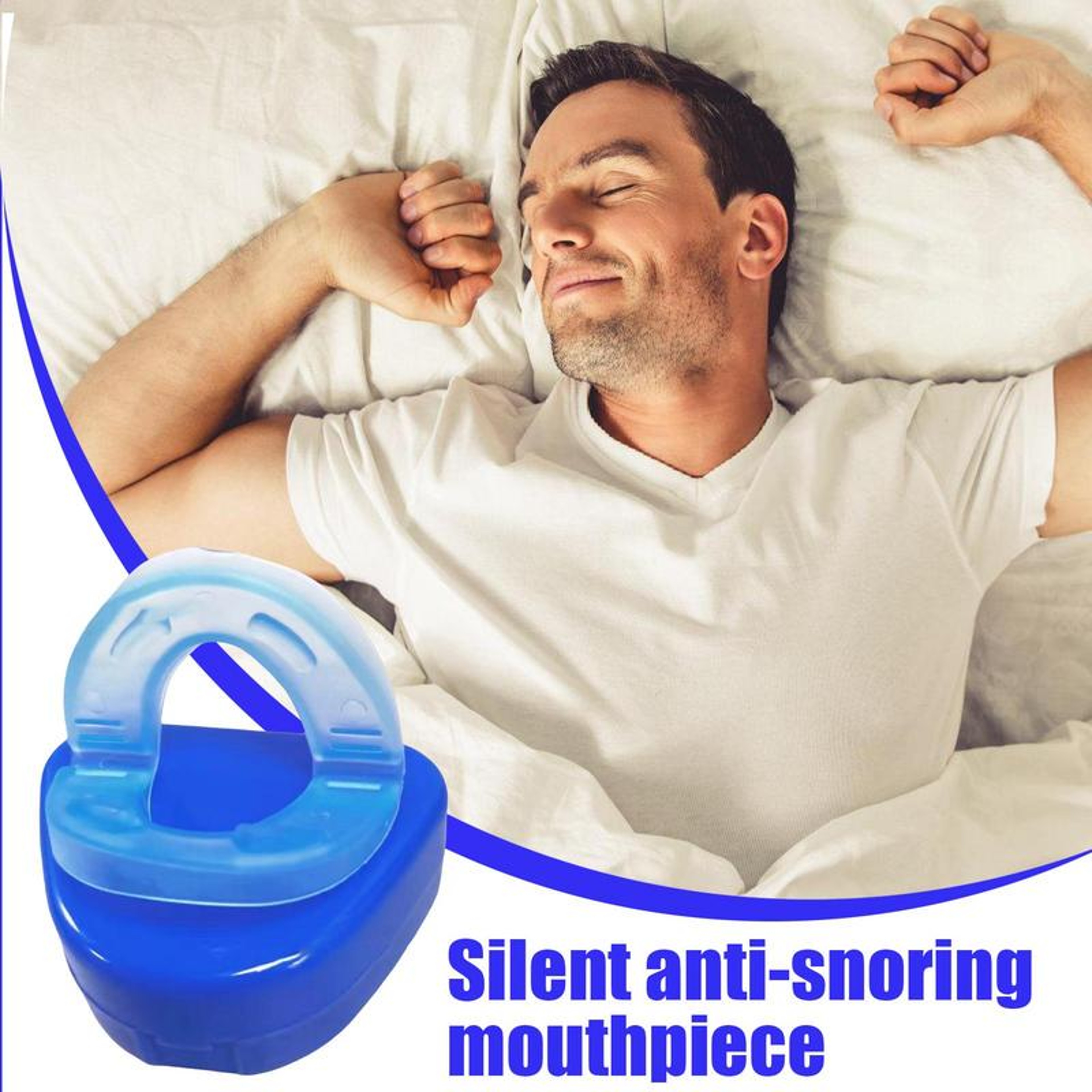 Reusable Snore Device Anti Snoring Mouthpiece Stop Snoring Solution 3