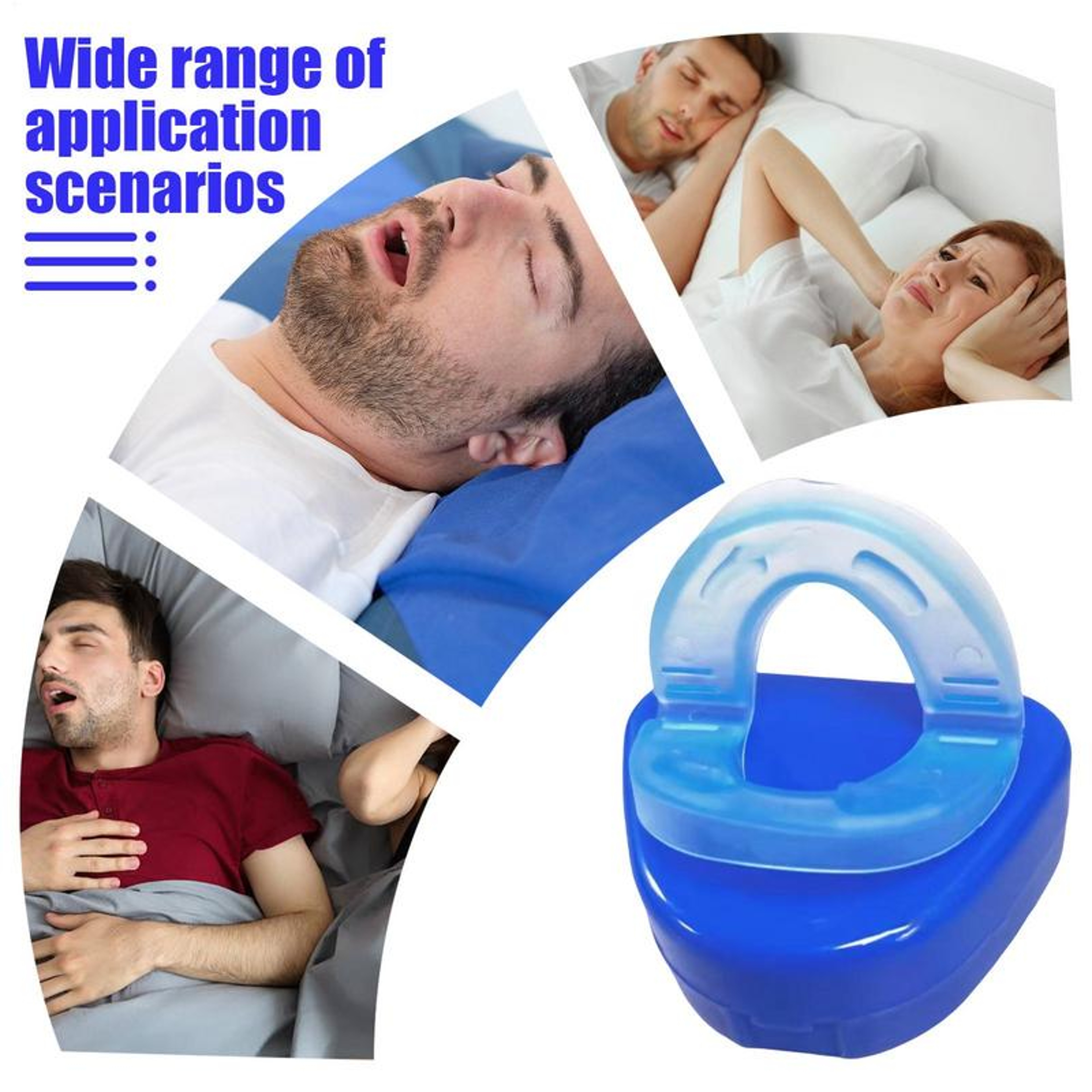 Reusable Snore Device Anti Snoring Mouthpiece Stop Snoring Solution 0