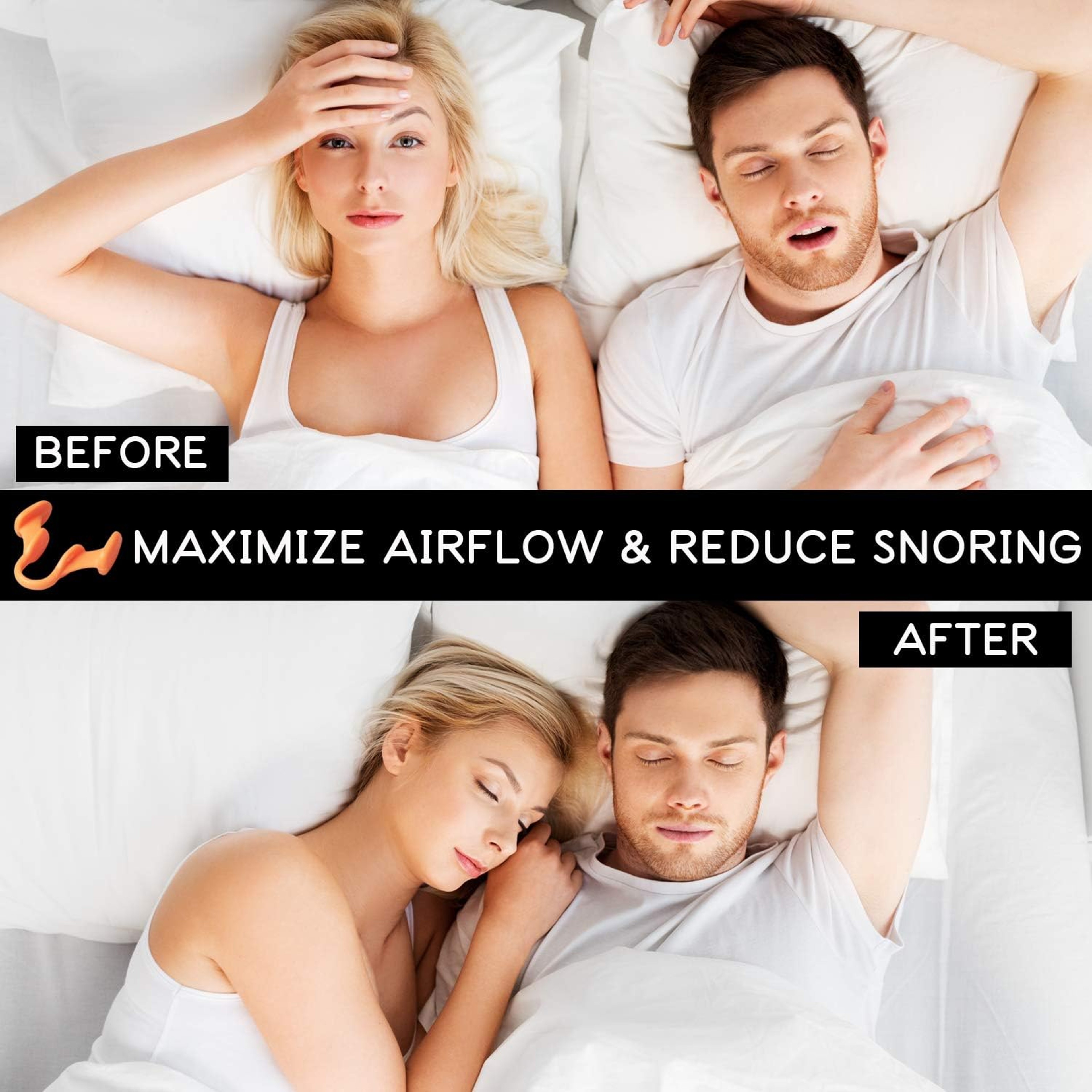 Nasal Dilator, Silicone Nose Clip Stop Snore Aid, Easy Breathe Sleep Support, Improve Rhinitis Relief – view 18