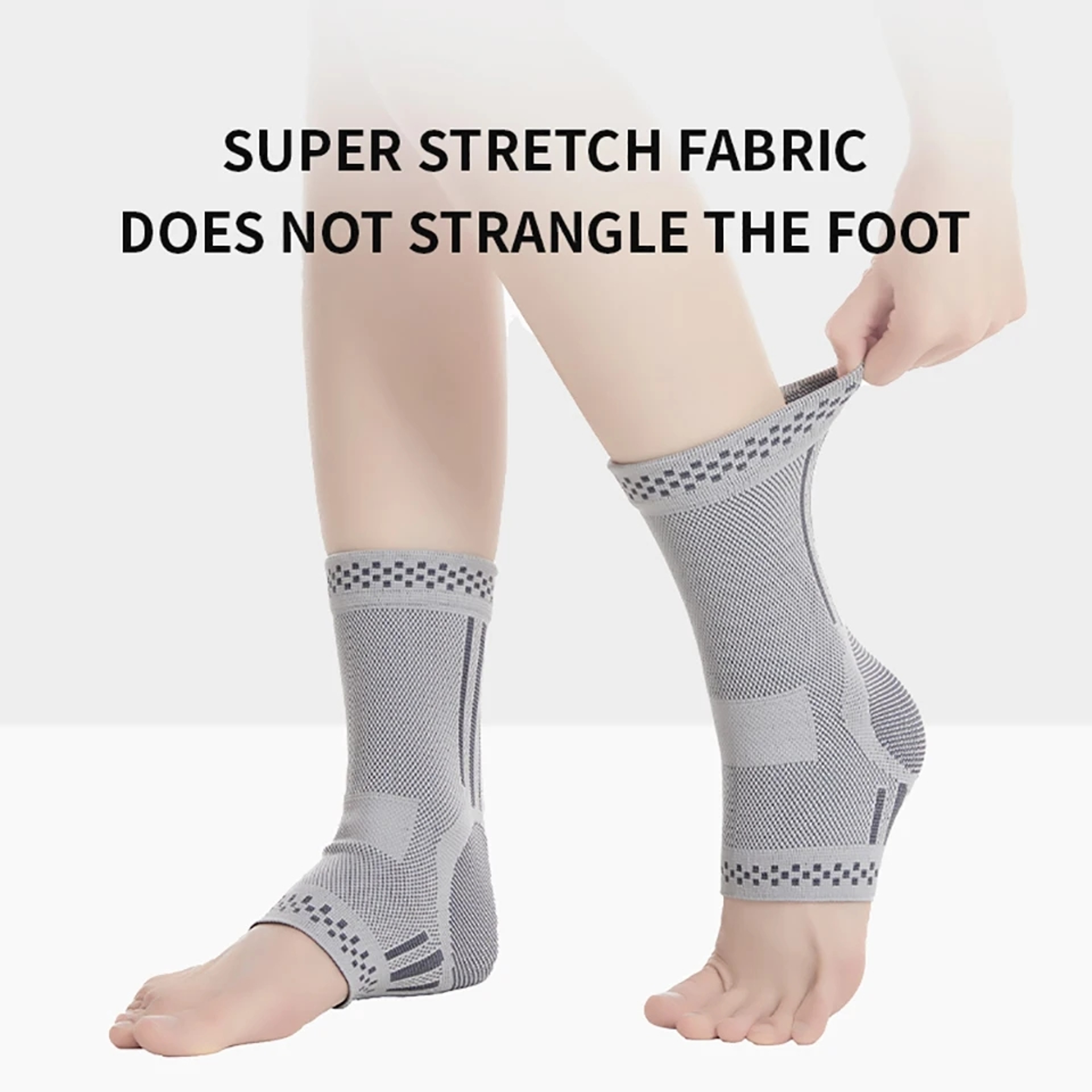 Unisex Graphene Ankle Brace, Wormwood Heating Compression Foot Warmer, Coldproof & Windproof Ankle Pads – view 5