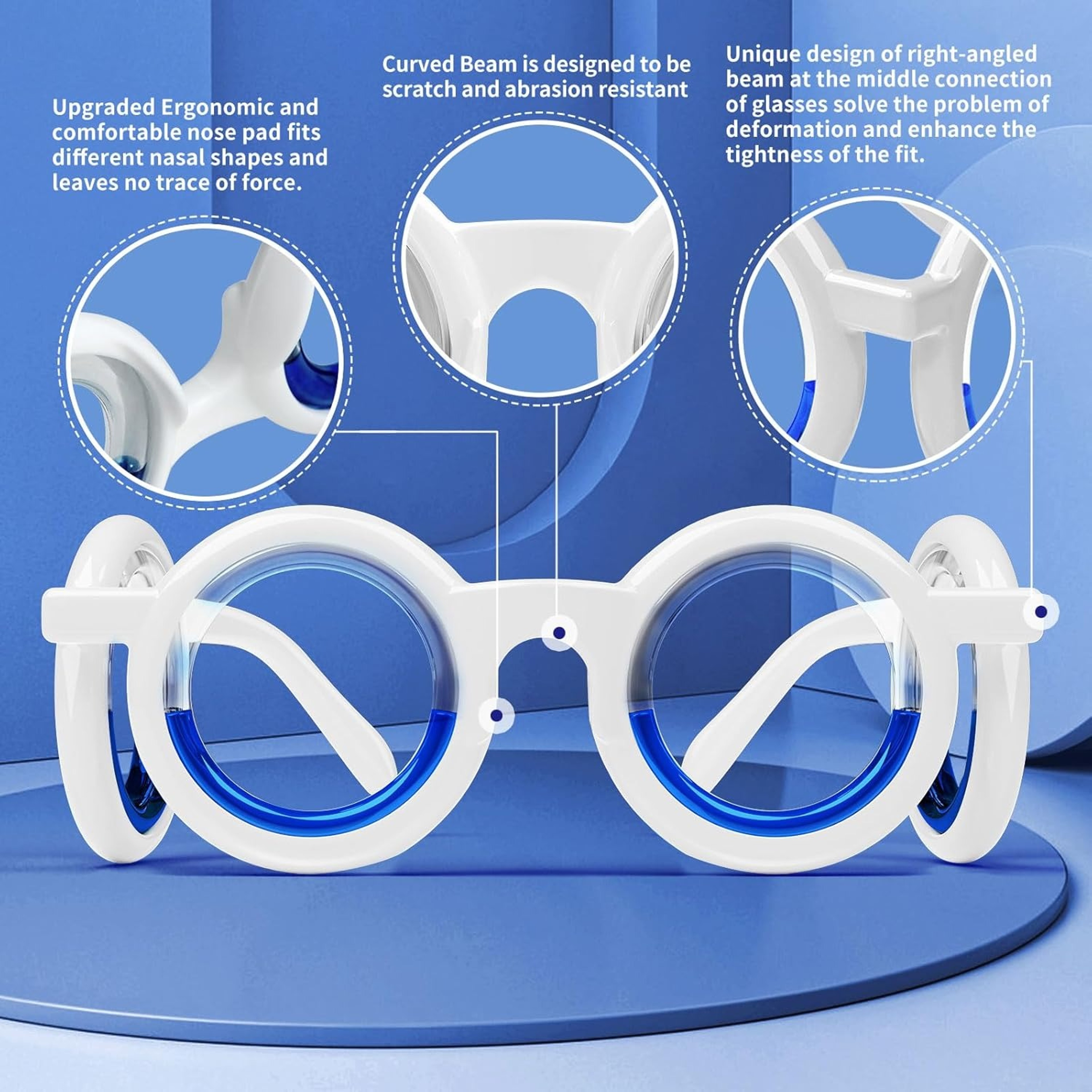 Portable Anti-Sickness Glasses For Children Adult, Anti-Motion Sickness Liquid Glasses, Lensless Driving Sickness Goggle – view 10