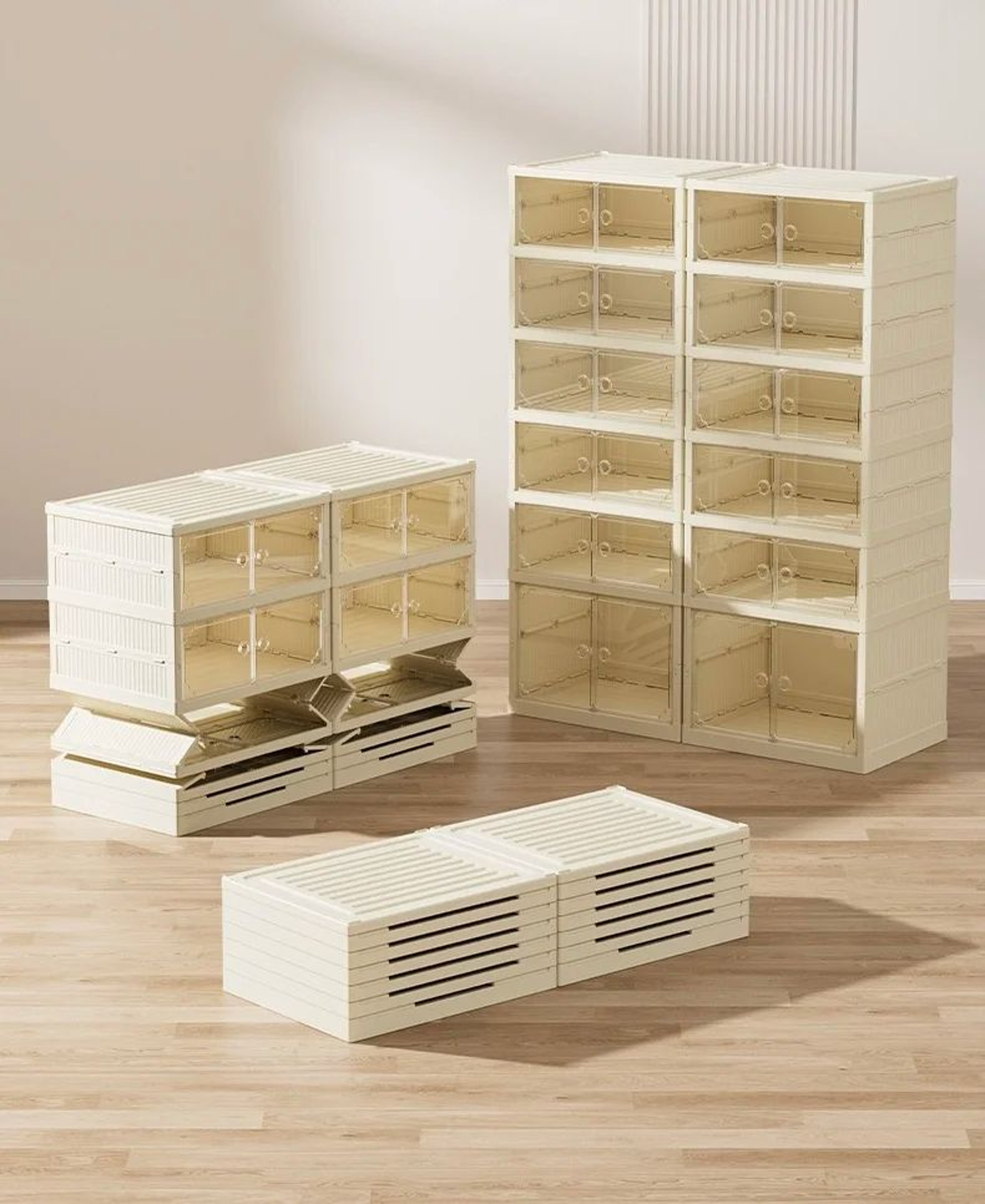 Top Quality Stackable Shoe Cabinet Portable Design Organizer Stand Holder For SpaceSaving Shoes Sto 0