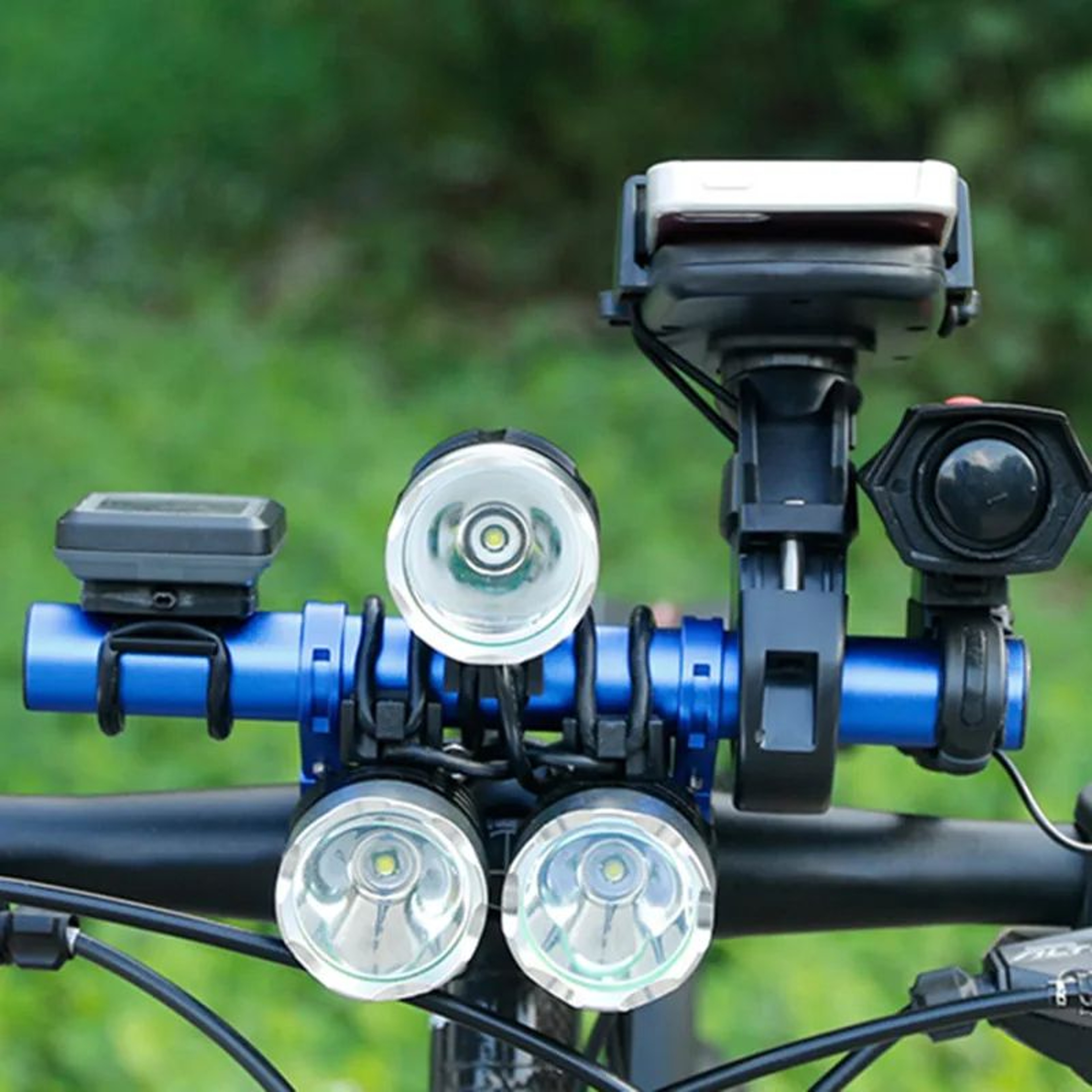 Mountain Bike Handlebar Extender Rack Extended Bar Bracket For Road  MTB Headlight Mount And Access 1