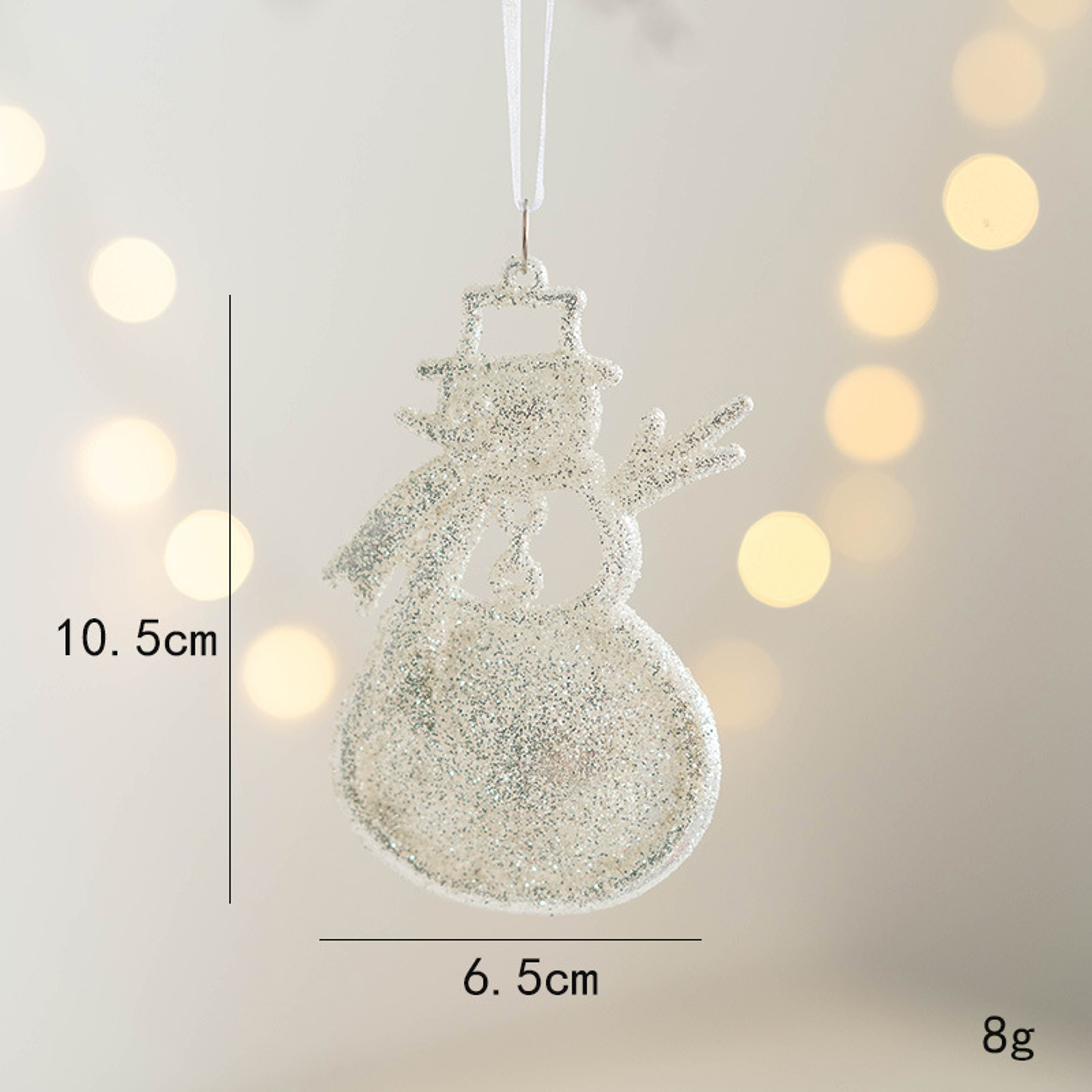 Merry Christmas Natal Ornament, Angel Girl Pentacle Pendant, Christmas Tree Hanging Pendant, Deer Christmas Decoration – view 9