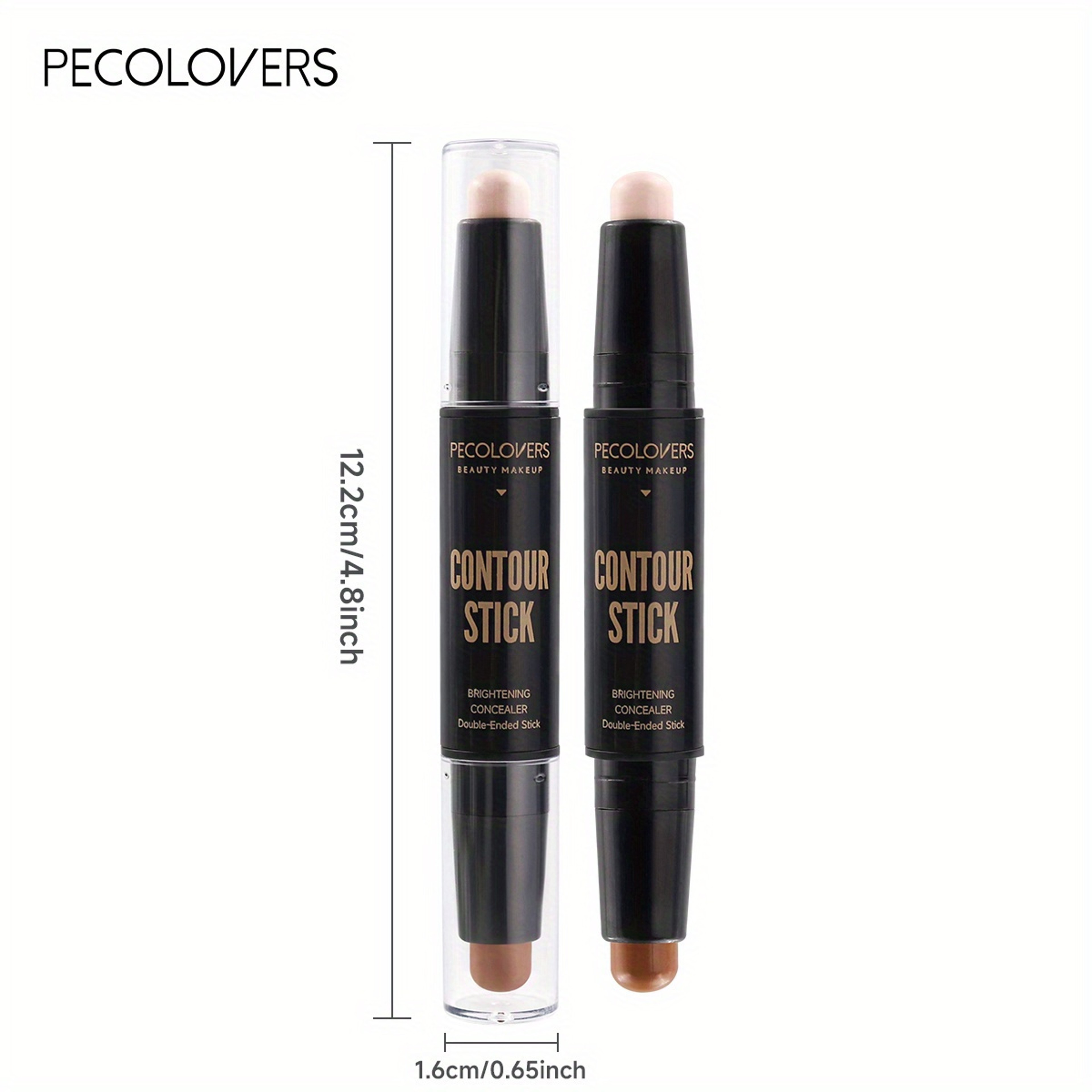 Doubleheaded Contouring Stick Concealer Highlighter For V Face Threedimensional Nose Bridge Shadow  8