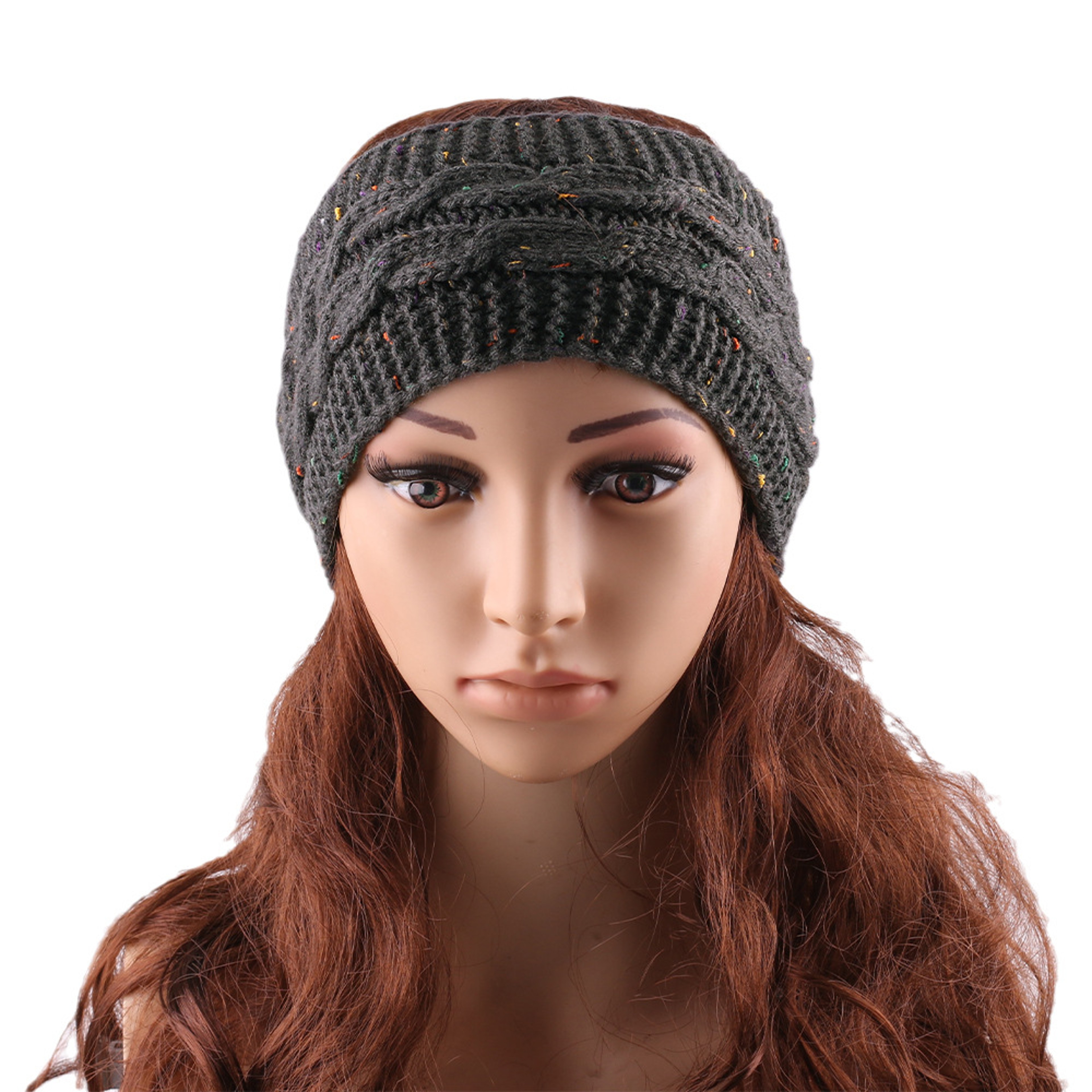 Warm Knitted Headband For Autumn And Winter With Elastic Ear Protection 9