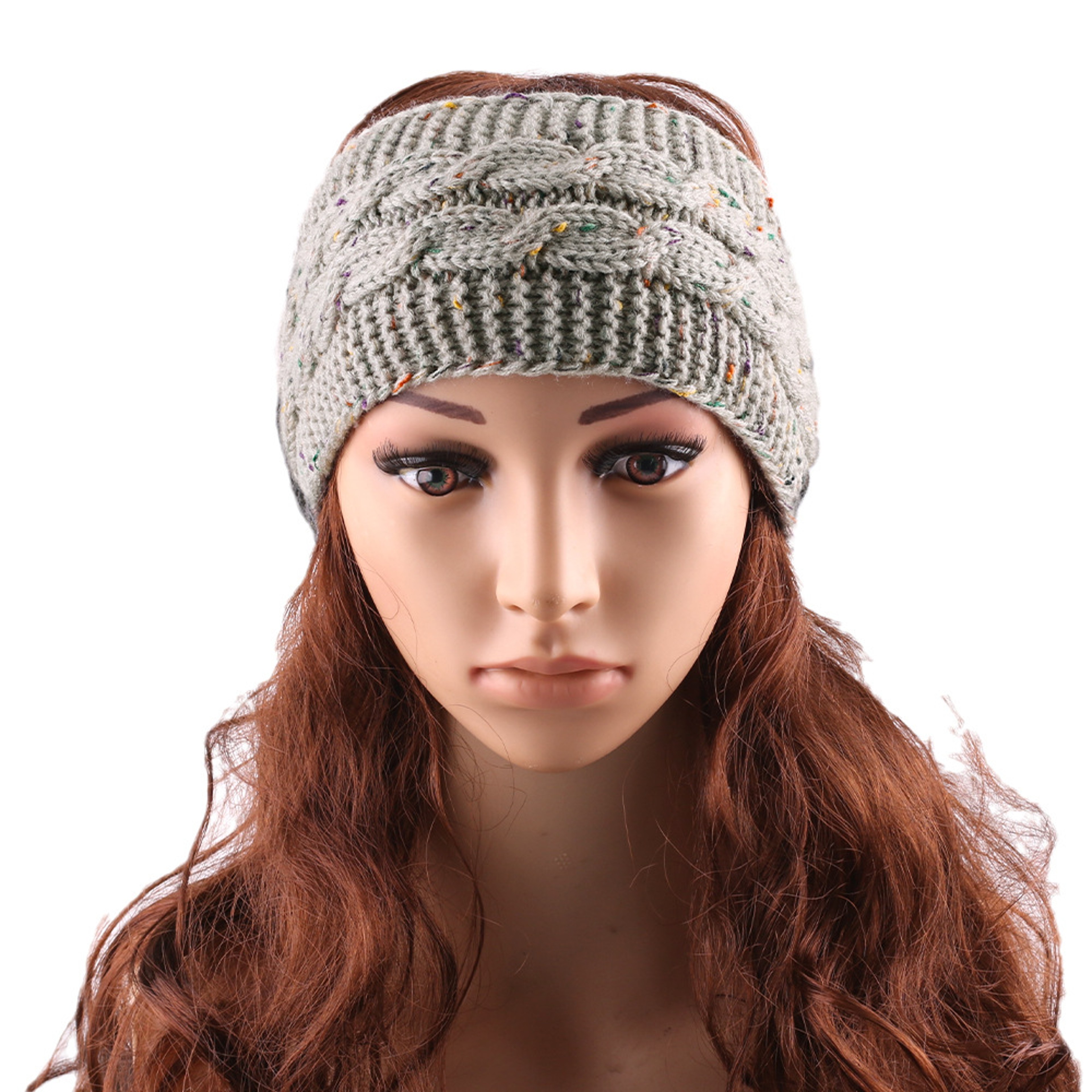Warm Knitted Headband For Autumn And Winter With Elastic Ear Protection 8
