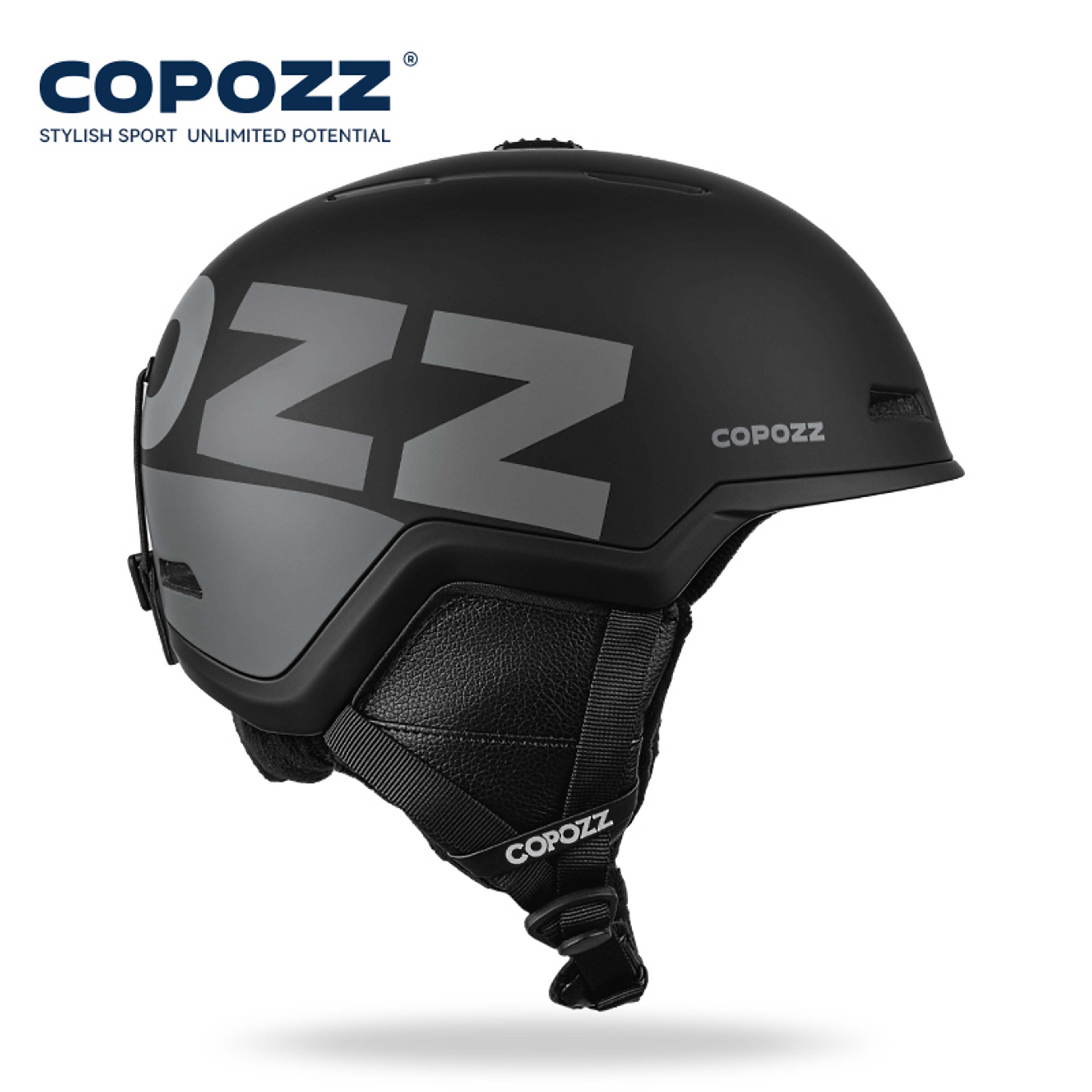 HalfCovered Ski Helmet For Adults Skiing Safety Helmet For Men Women Snowboard Skateboard Protectio
