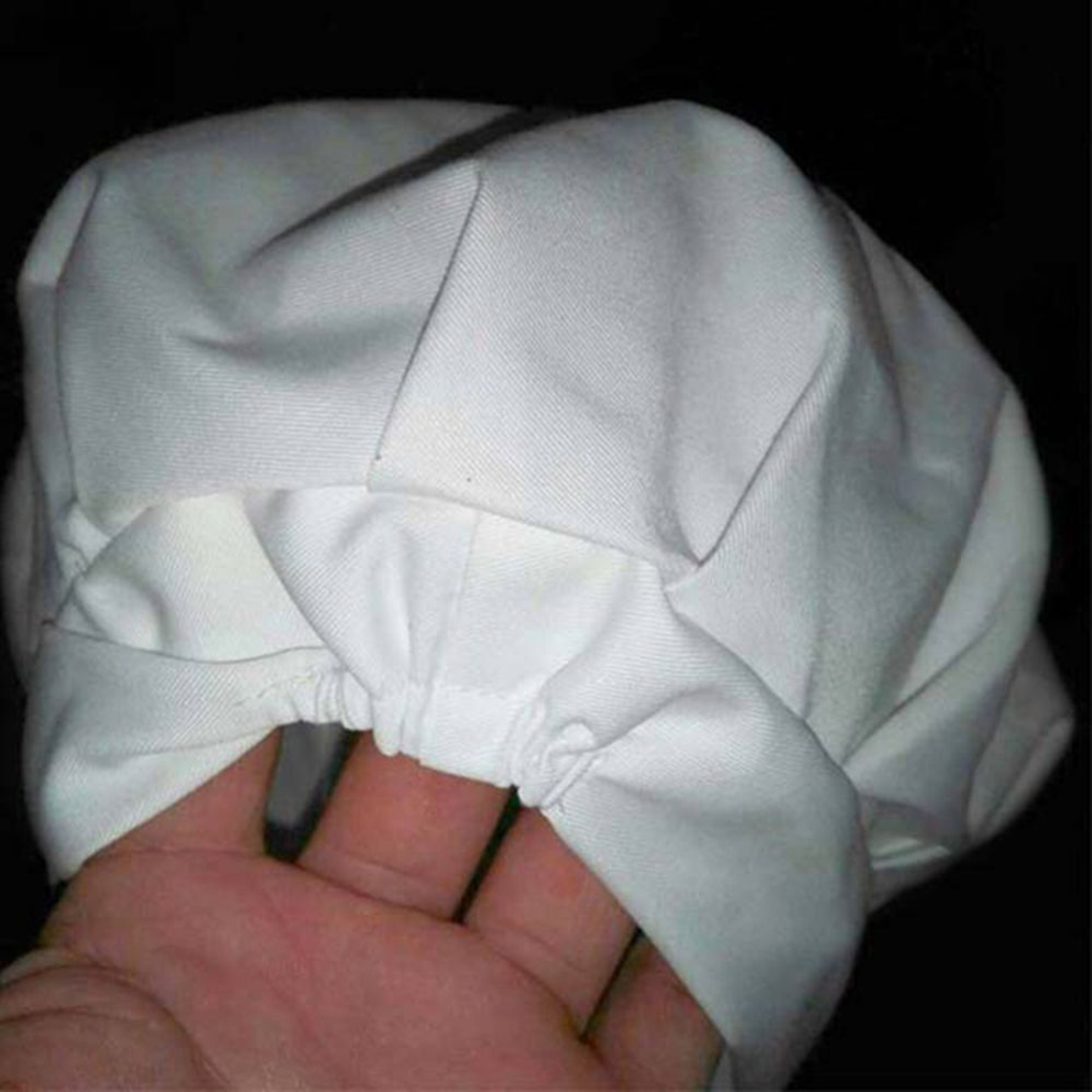 Elastic Baby Kid White Chef Hat, Party Kitchen Costume Cap, Baking Cooking Gorro Cocinero Blanco – view 4