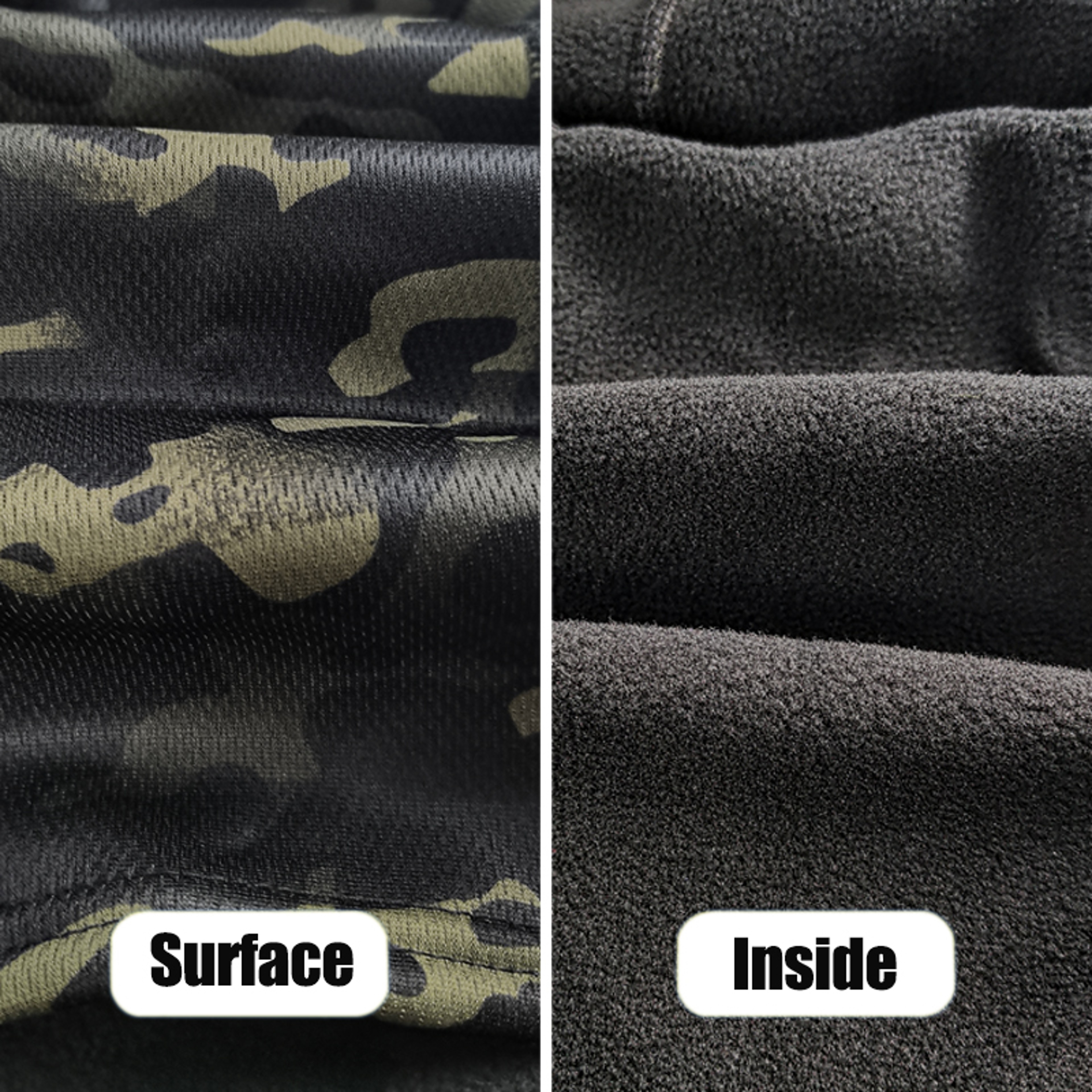 Polar Fleece Camouflage Full Face Mask Winter Balaclava Ski Motorcycle Cycling Helmet Inner Cap Kee 4