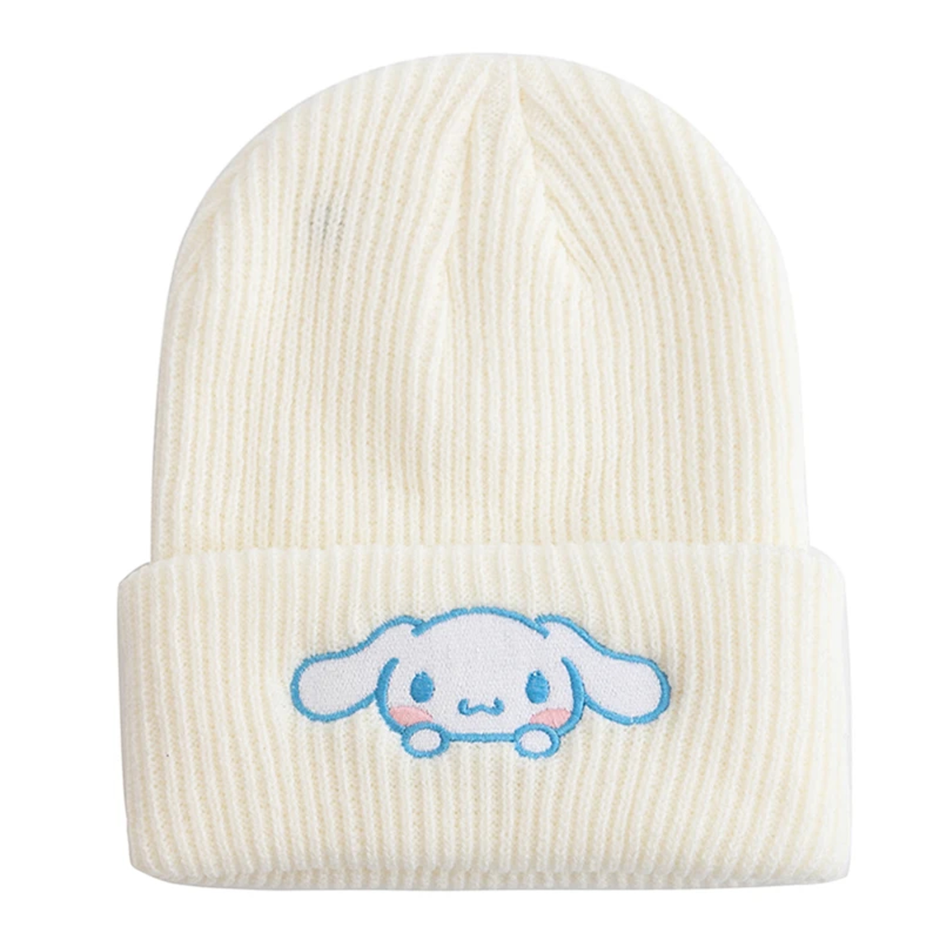 Women Winter Knitted Cap Hot Sale Saniro Hello Kitty Beanie Hat Cute Cartoon Melody 7