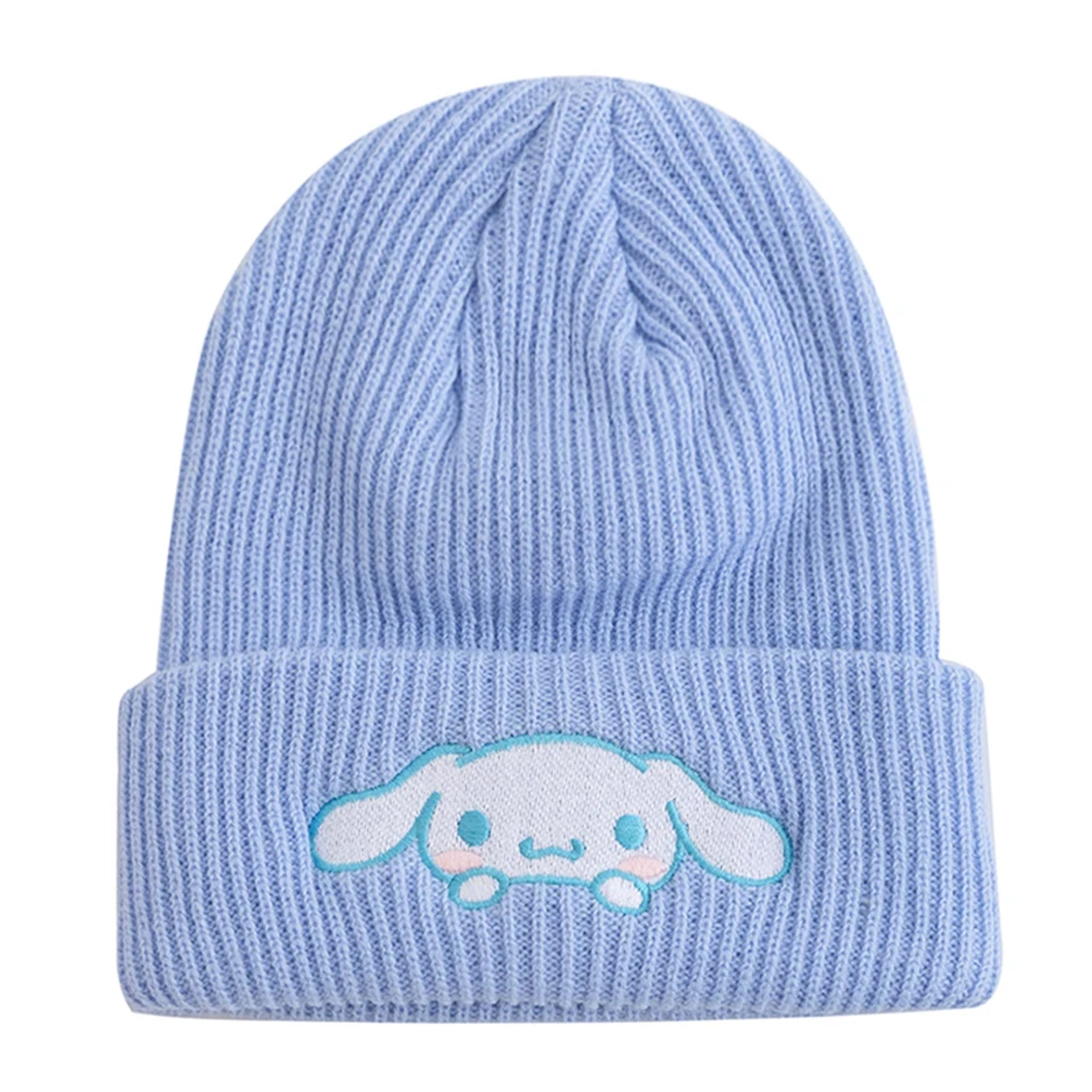 Women Winter Knitted Cap Hot Sale Saniro Hello Kitty Beanie Hat Cute Cartoon Melody 9
