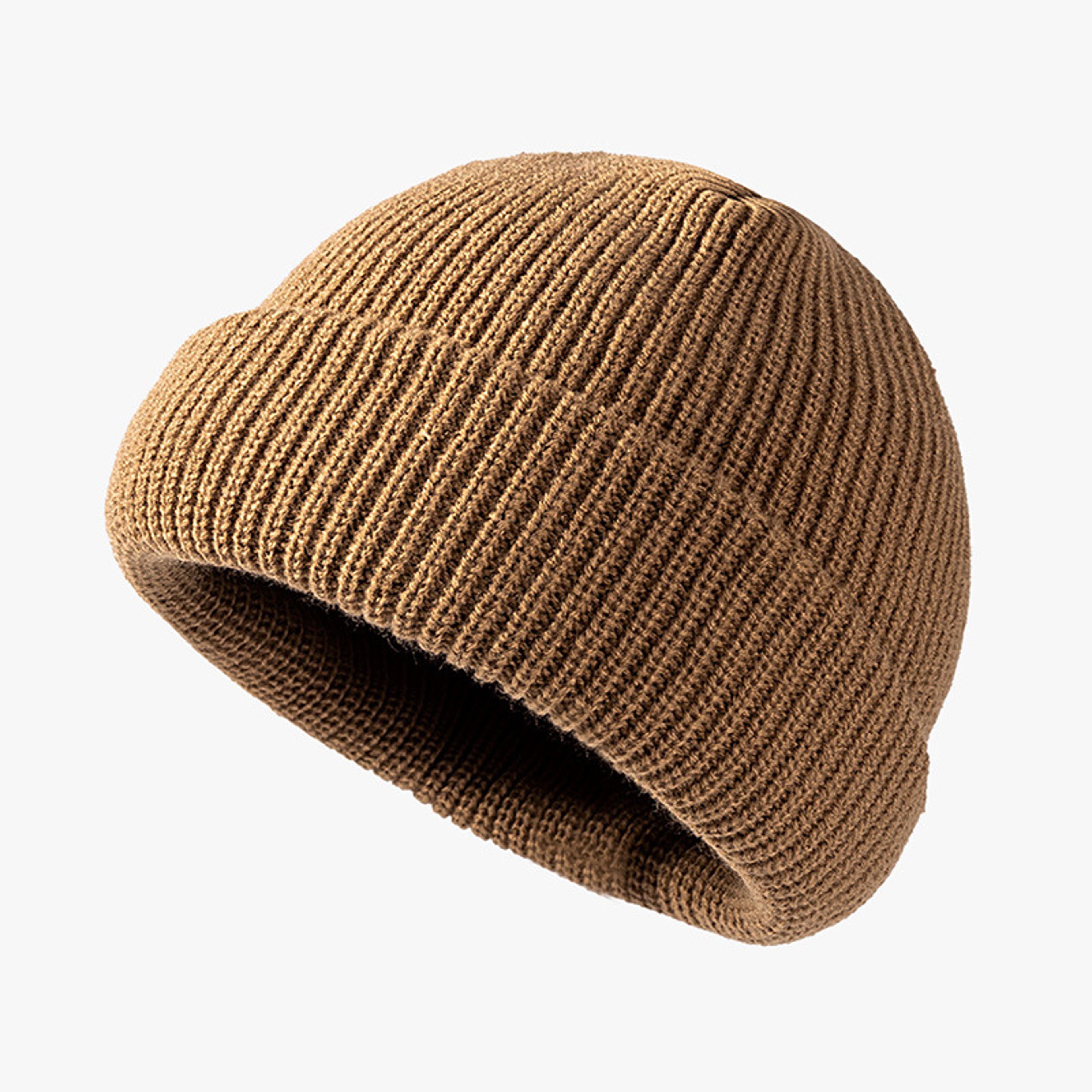 Warm Woolen Hat For Women Knitted Cold Hat For Men Autumn And Winter Season Melon Skin Hat 3