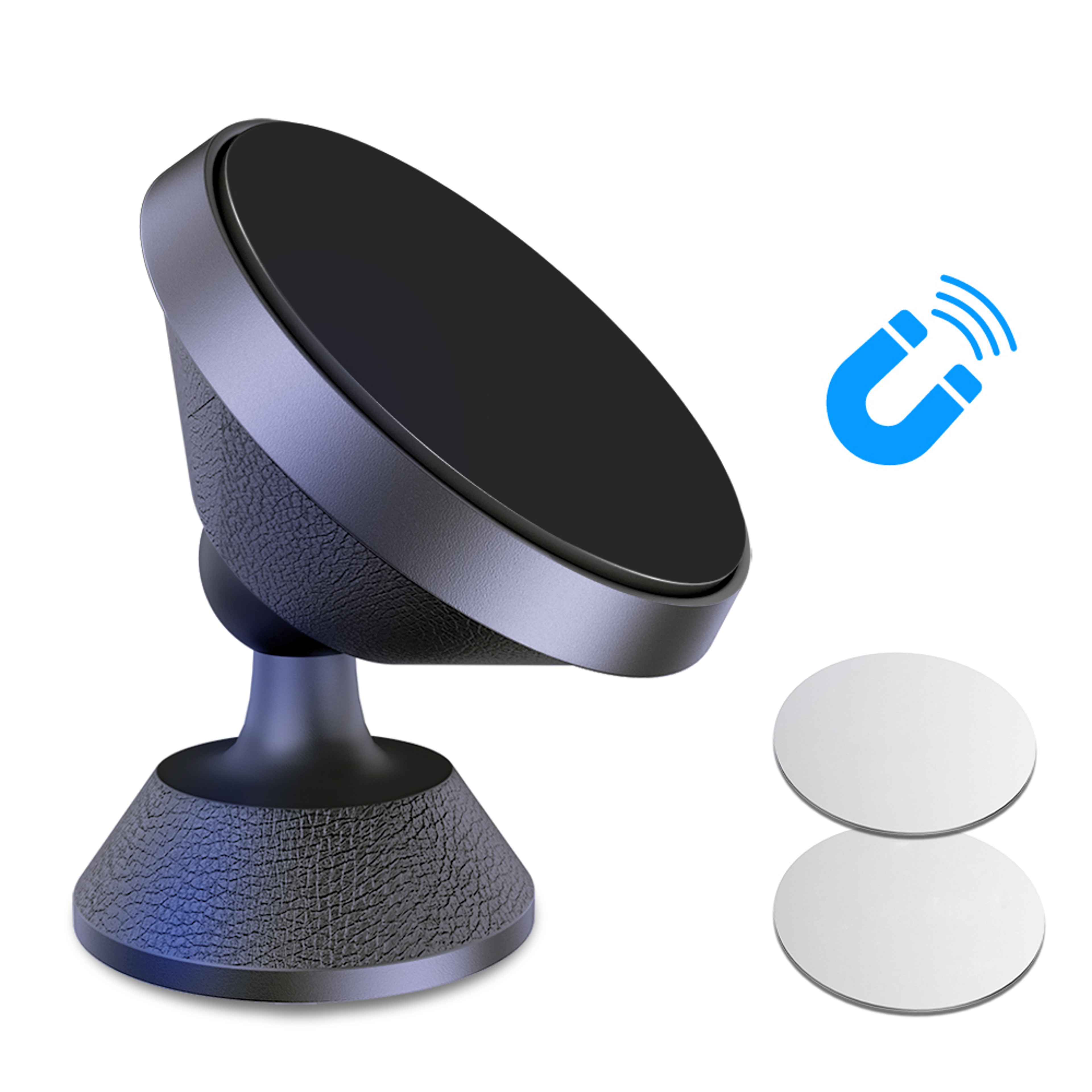 Universal Magnetic Car Phone Holder For Dashboard Secure Car Phone Mount 0