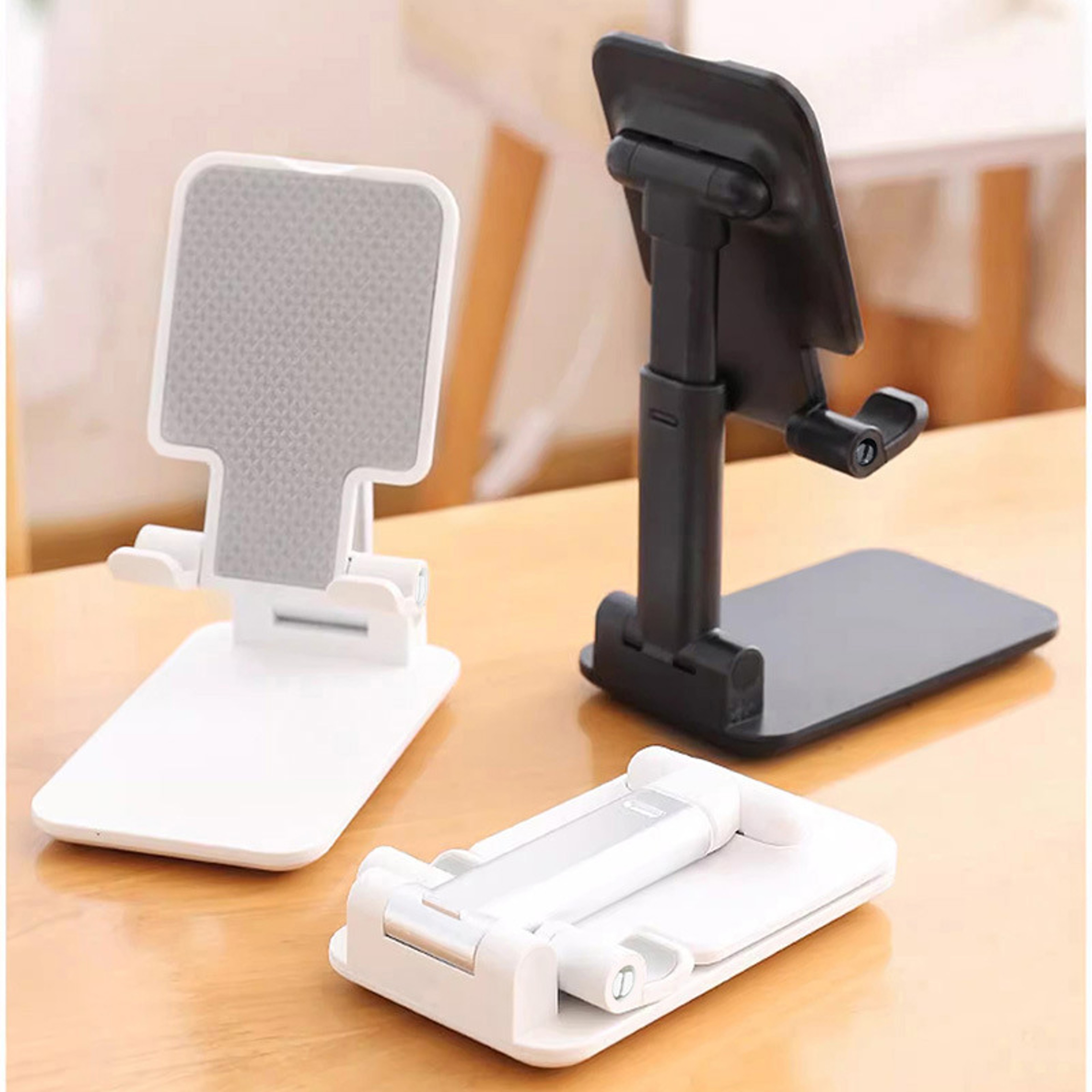 Adjustable Phone and Tablet Desk Stand Foldable Universal Holder for Home Office – view 2