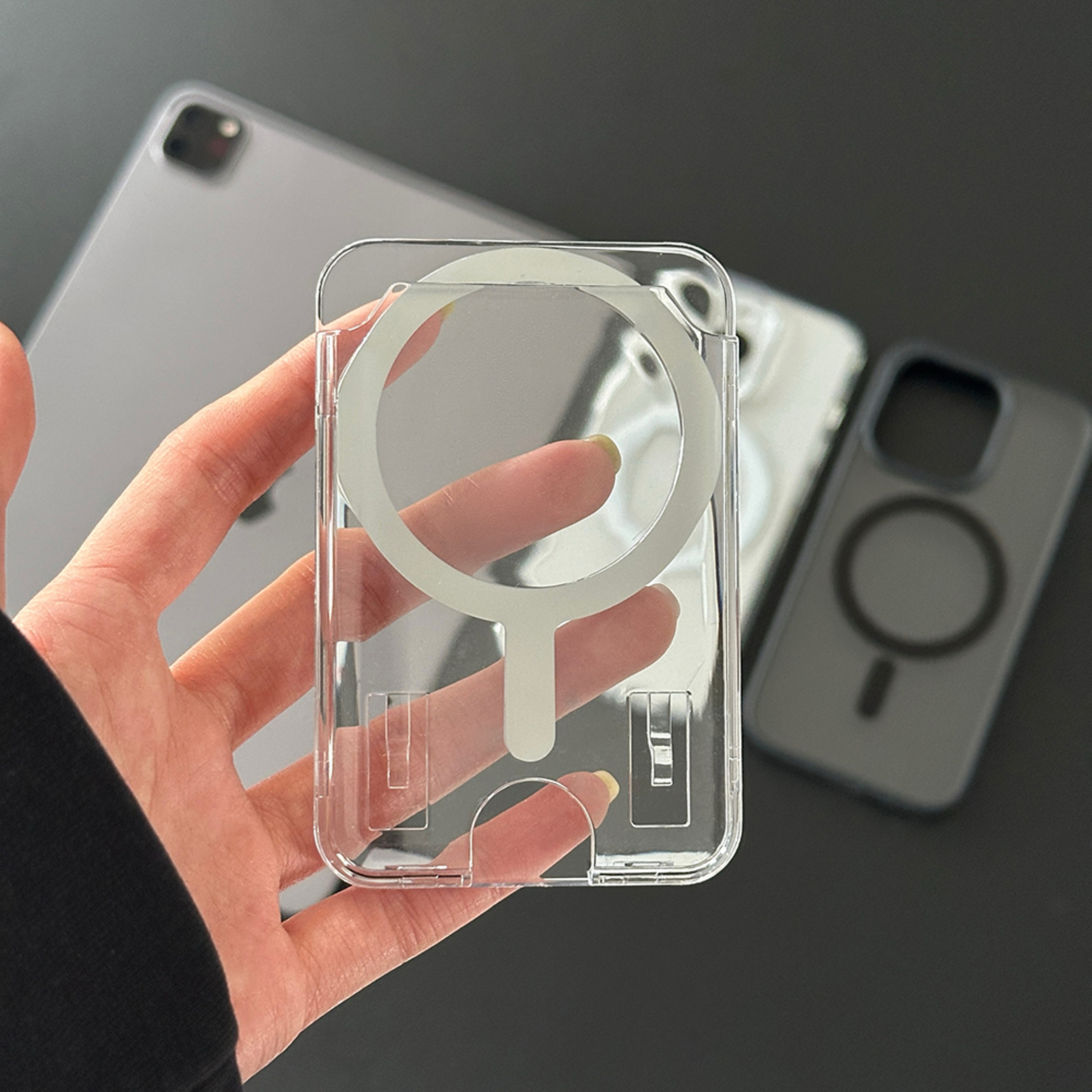 Clear MagSafe Wallet Case With Photo Card Slot 0