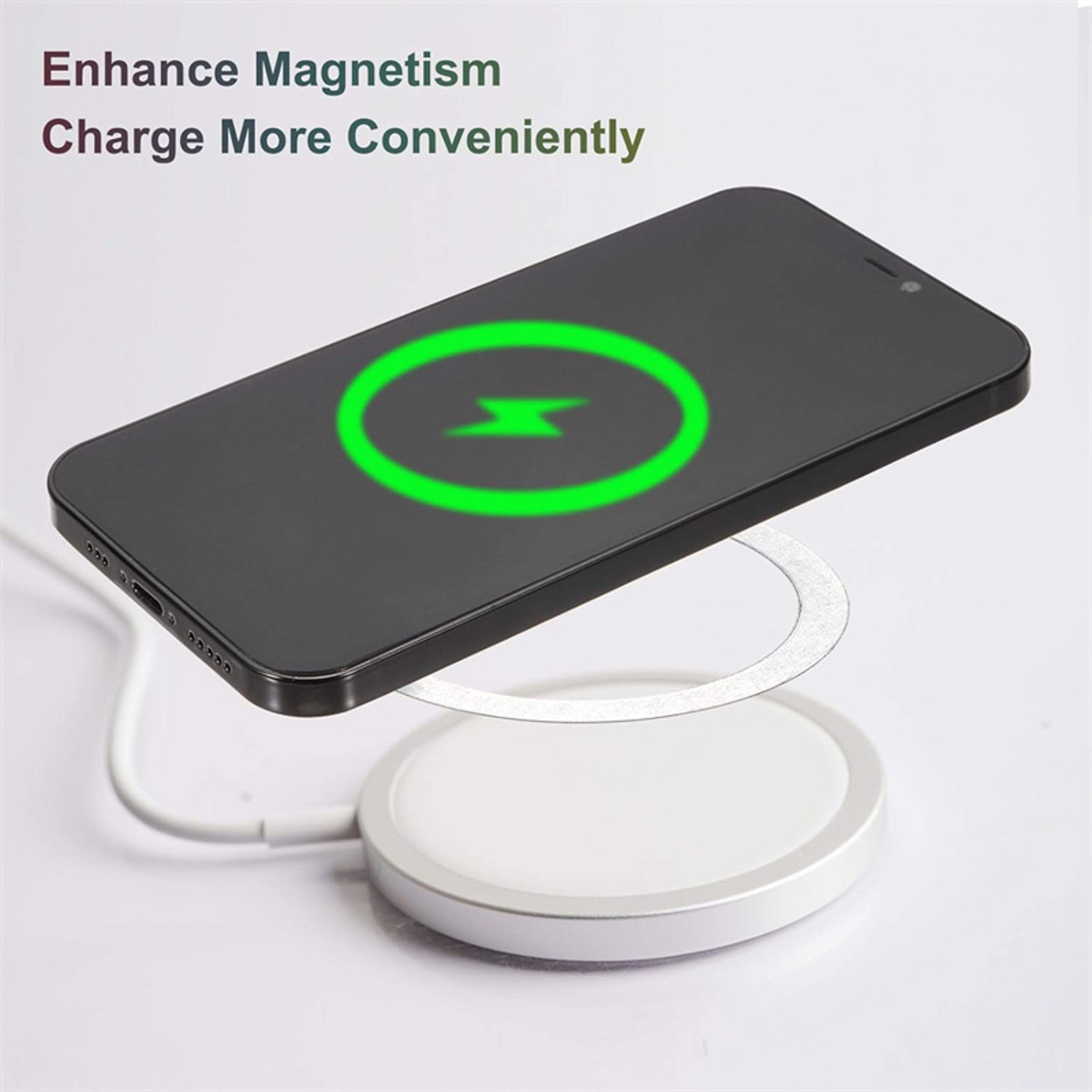 Luxury MagSafe case in PU Leather – view 4