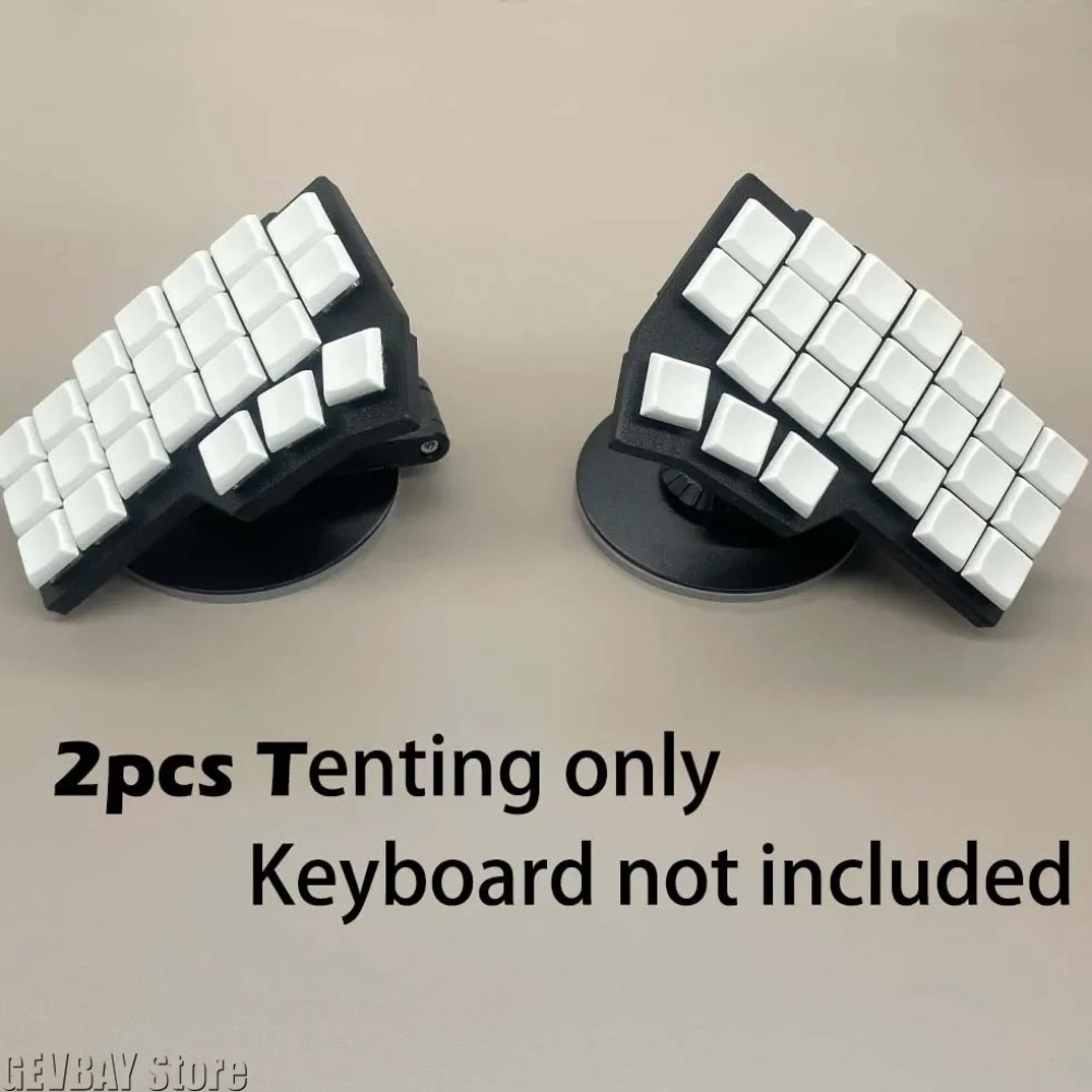 Magnetic Split Keyboard Tenting Stand Adjustable Ergonomic Keyboard Stand Set 2