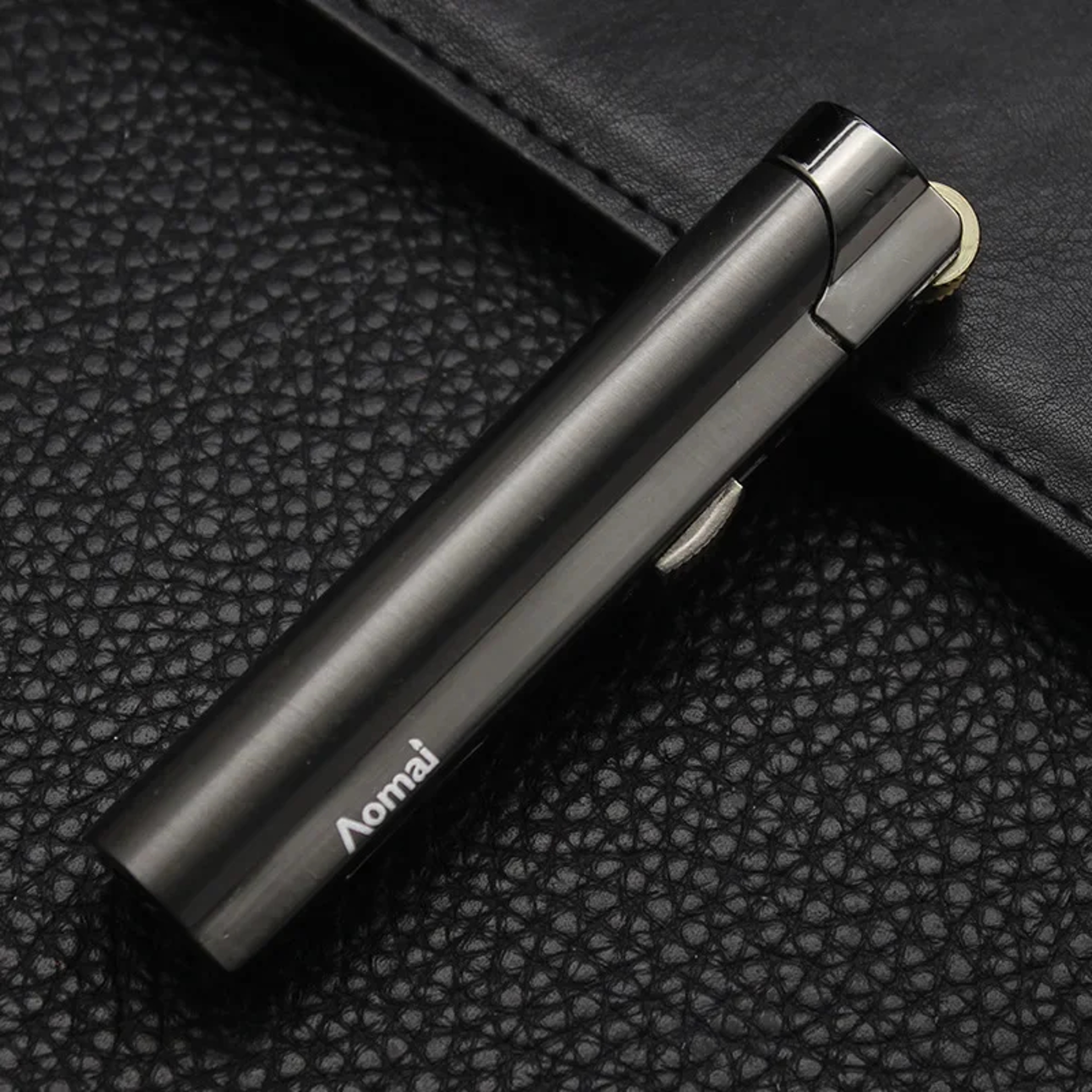Windproof Torch Lighter Refillable Blue Flame Metal Lighter – view 10